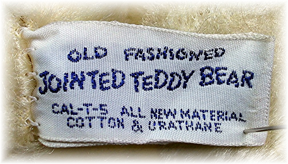 Teddy Bear  Knickerbocker -Old fashoined Fully Jointed