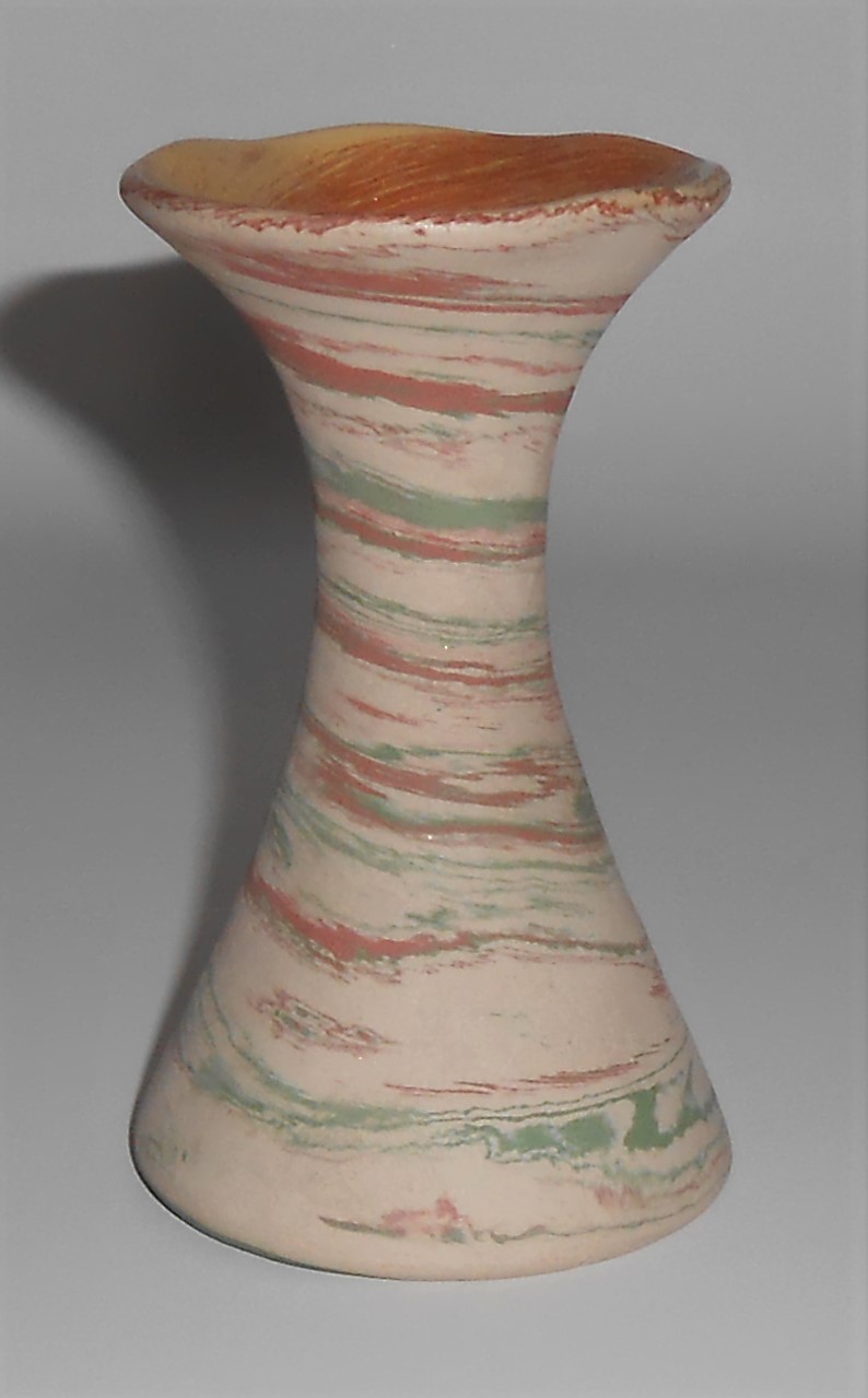 Silver Springs Pottery Wheel Thrown Swirl Vase