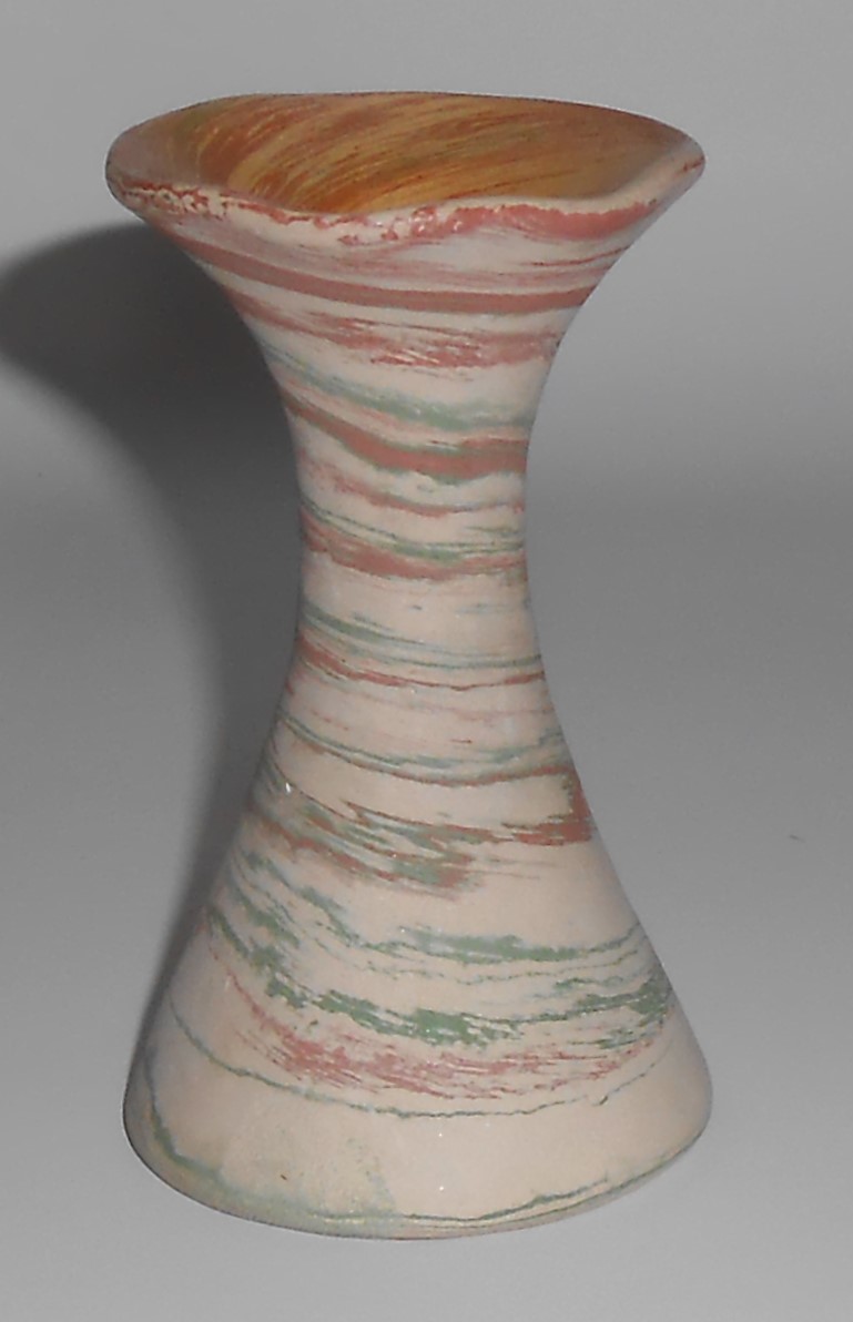 Silver Springs Pottery Wheel Thrown Swirl Vase