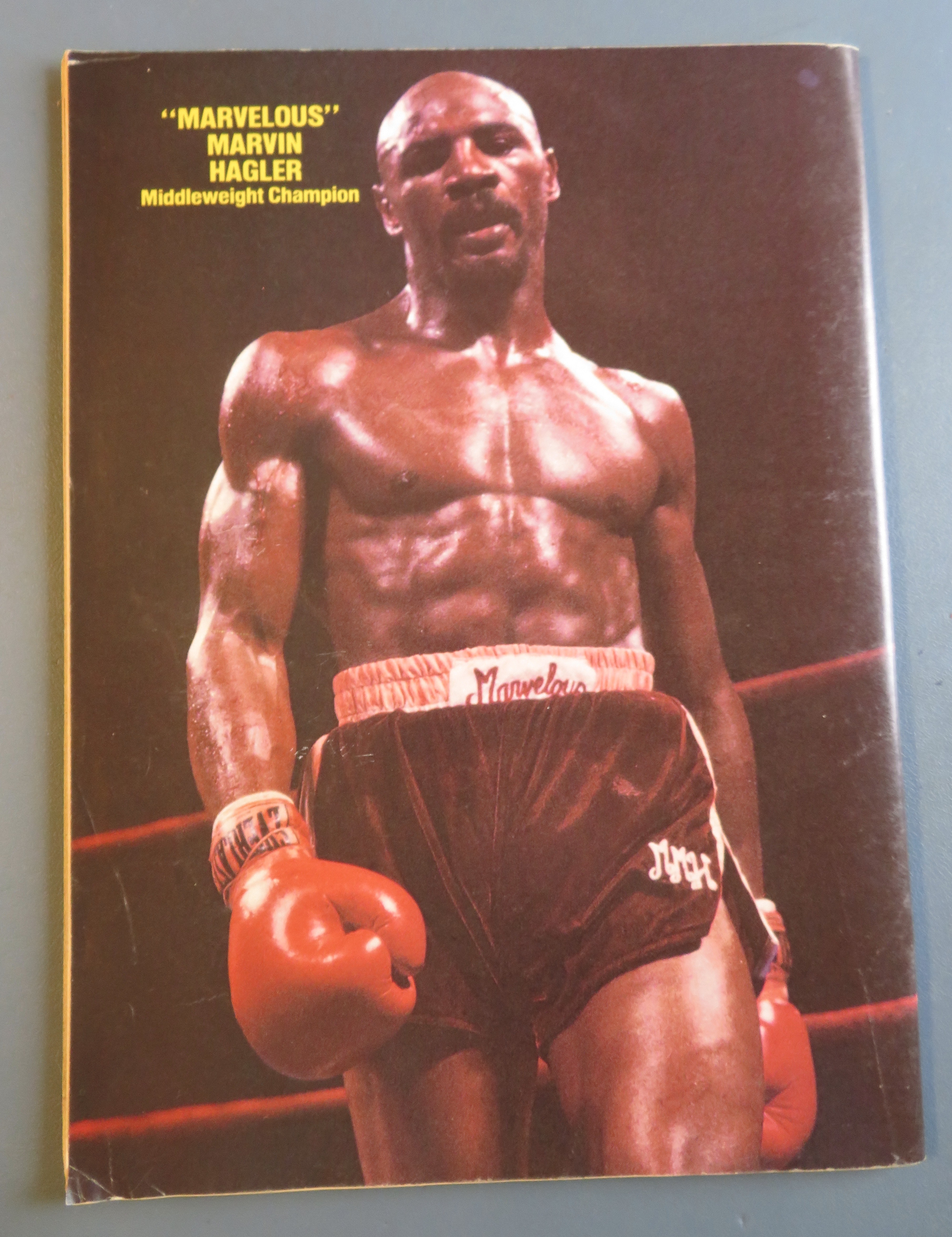 Fight Game Magazine September 1982 Alexis Arguello