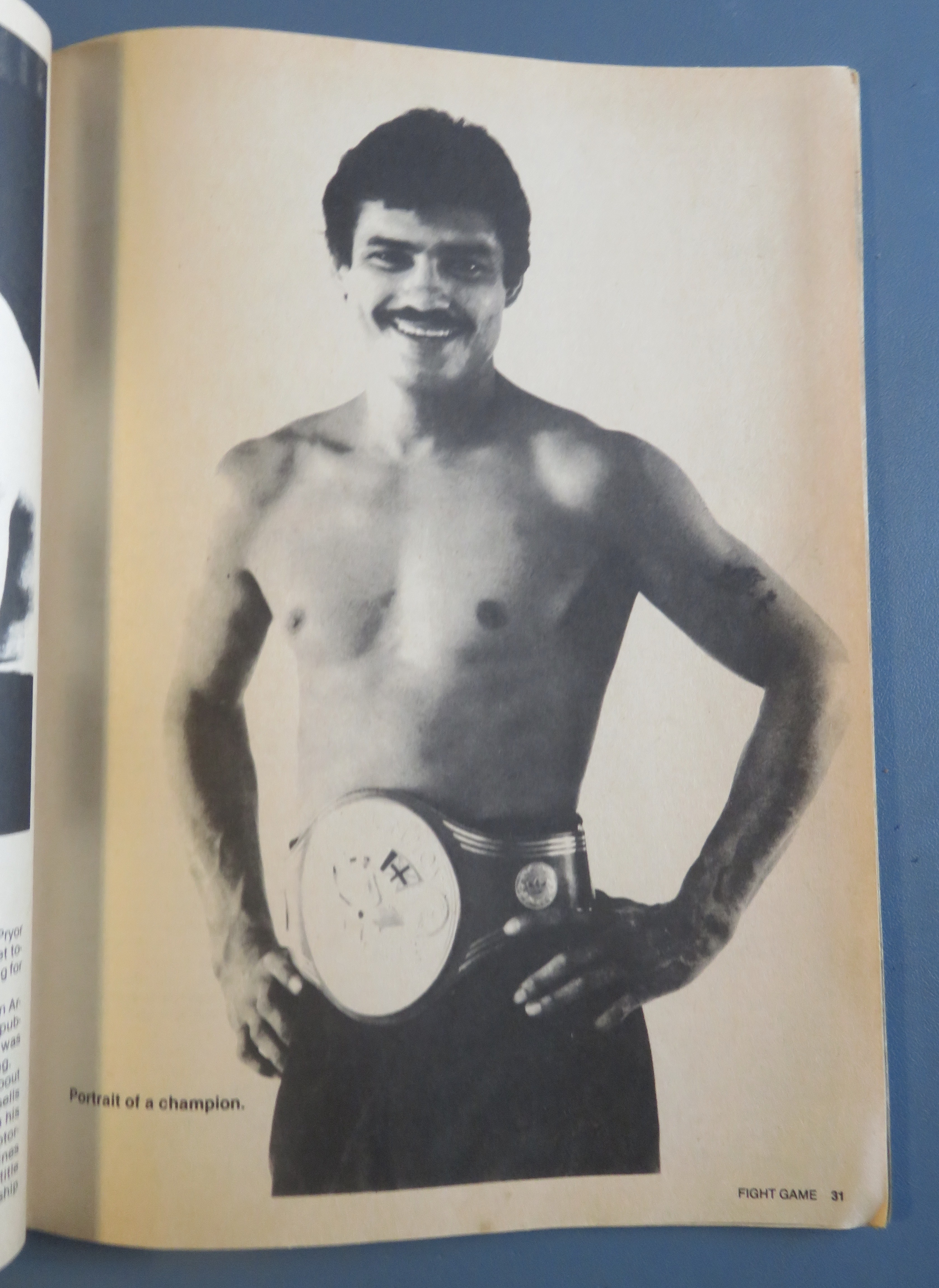Fight Game Magazine September 1982 Alexis Arguello