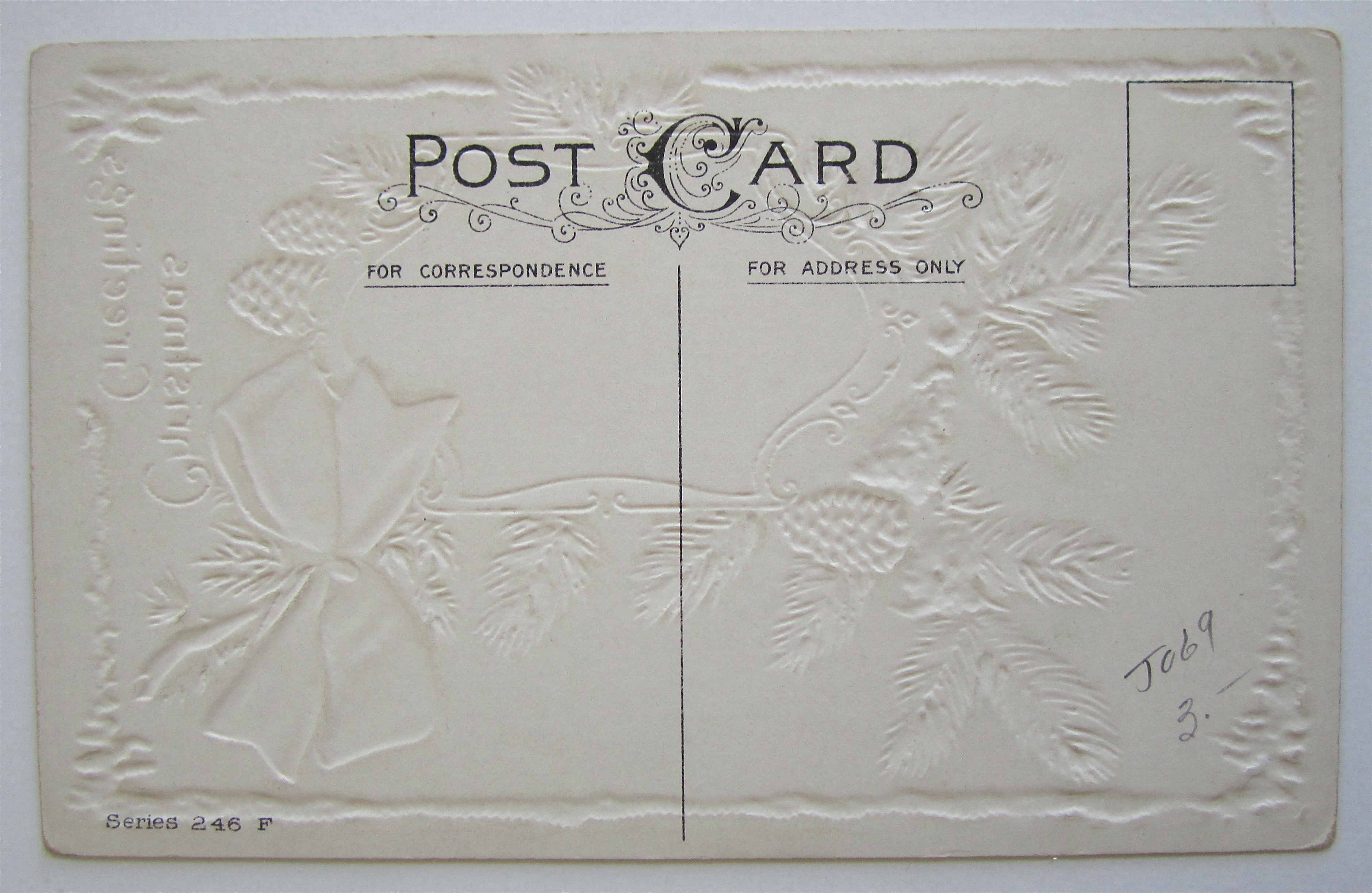 Christmas Greetings Postcard