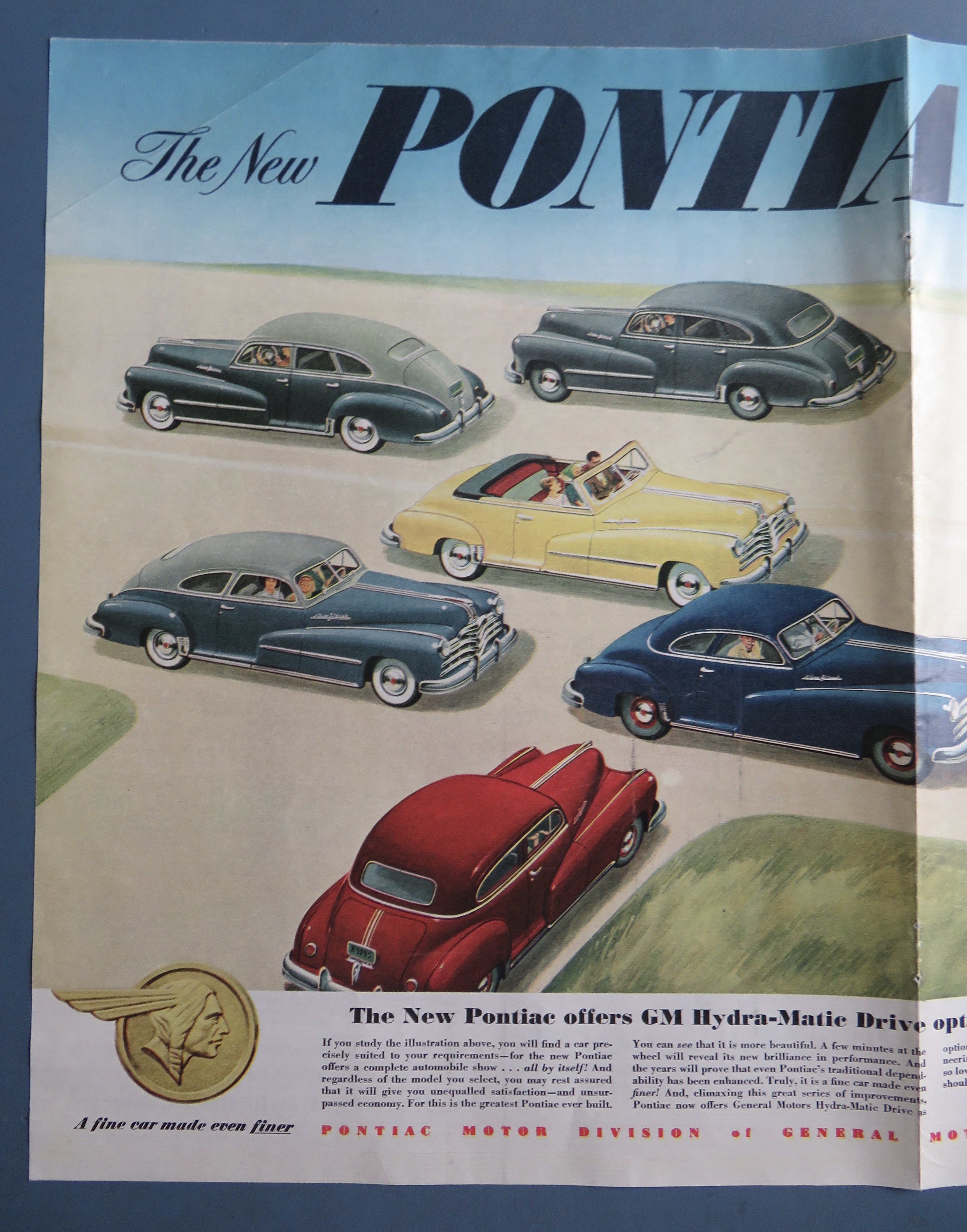 1948 Pontiac Automobile with Automobile Show