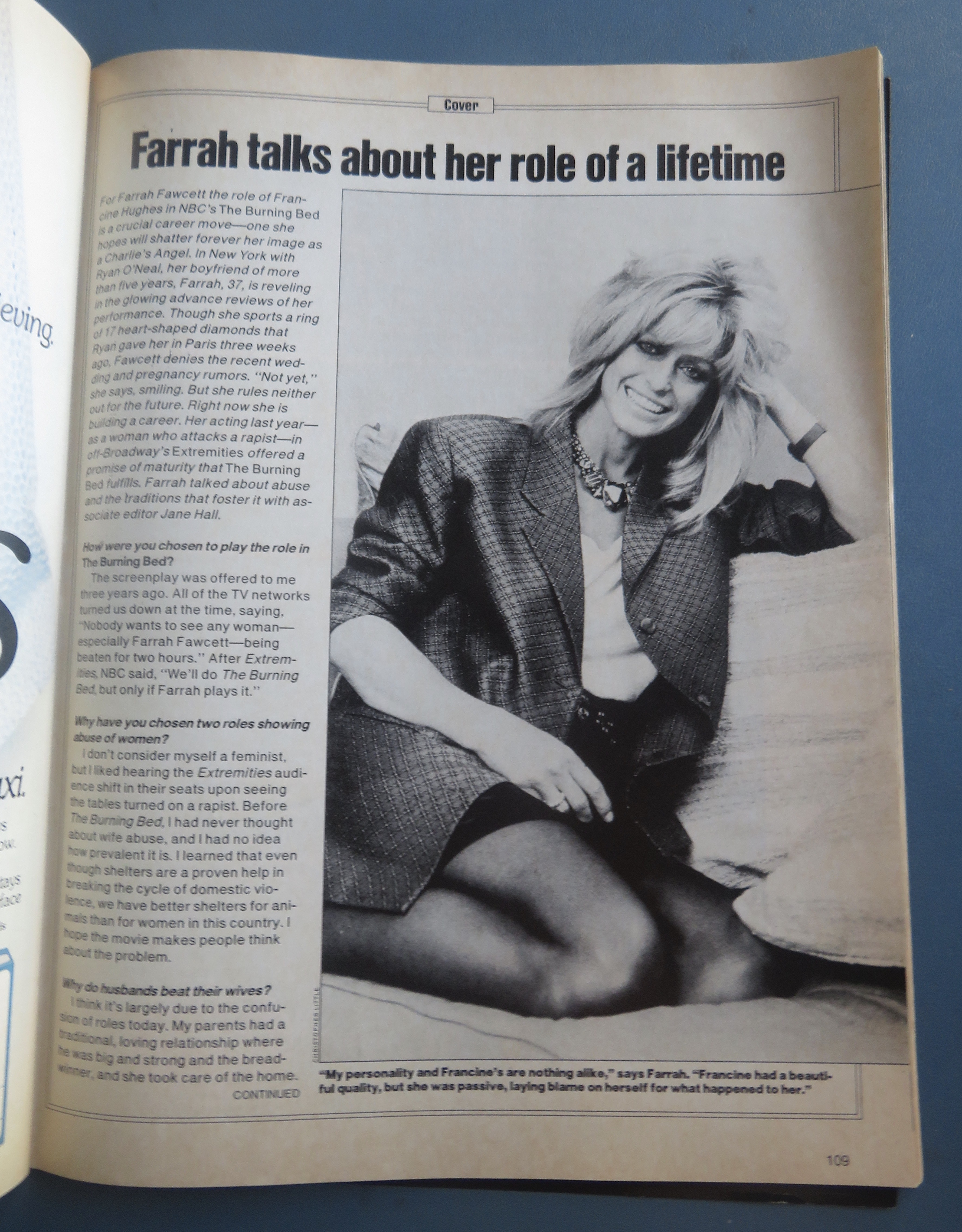 People Weekly Magazine October 8, 1984 Farrah's Shocker