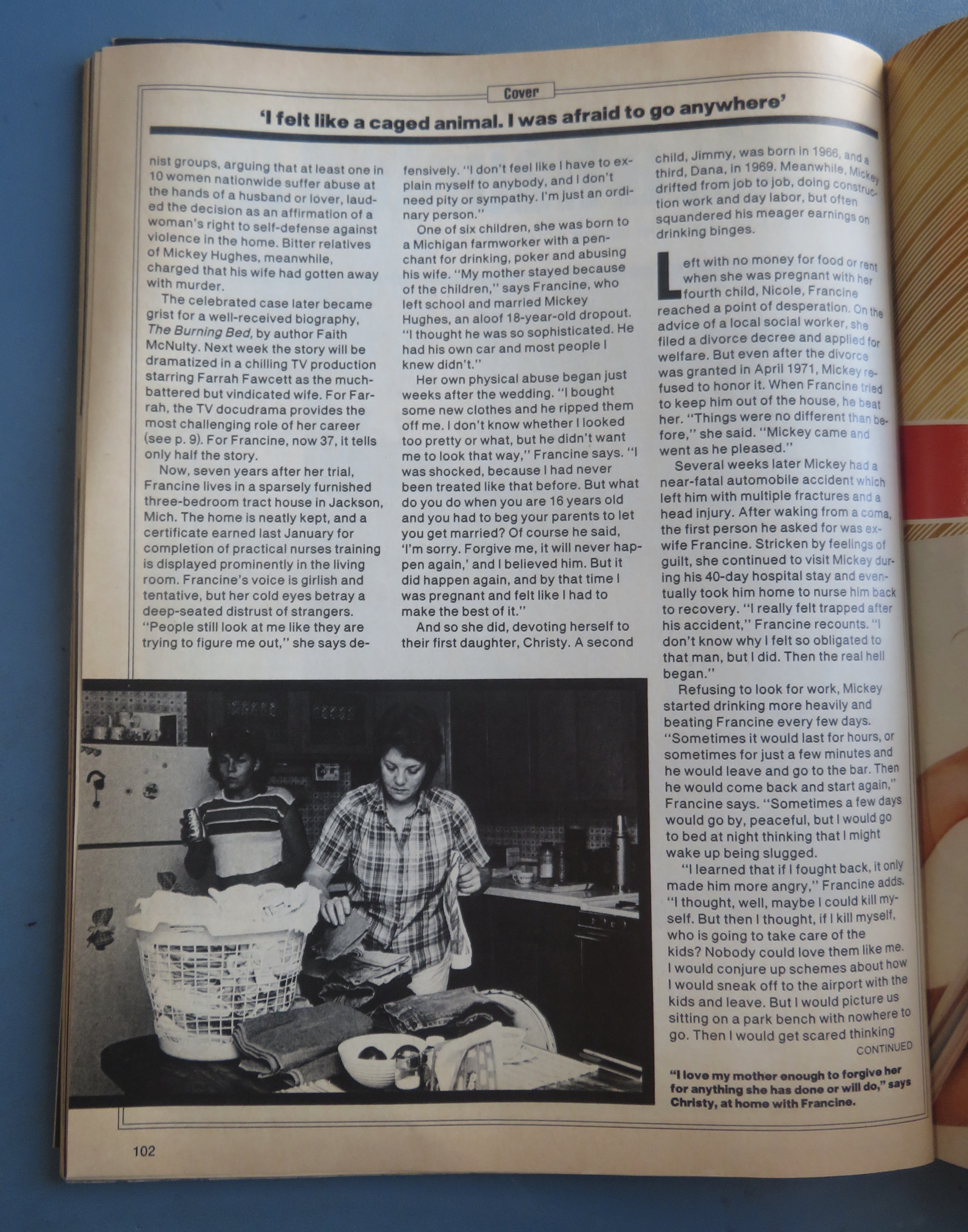 People Weekly Magazine October 8, 1984 Farrah's Shocker