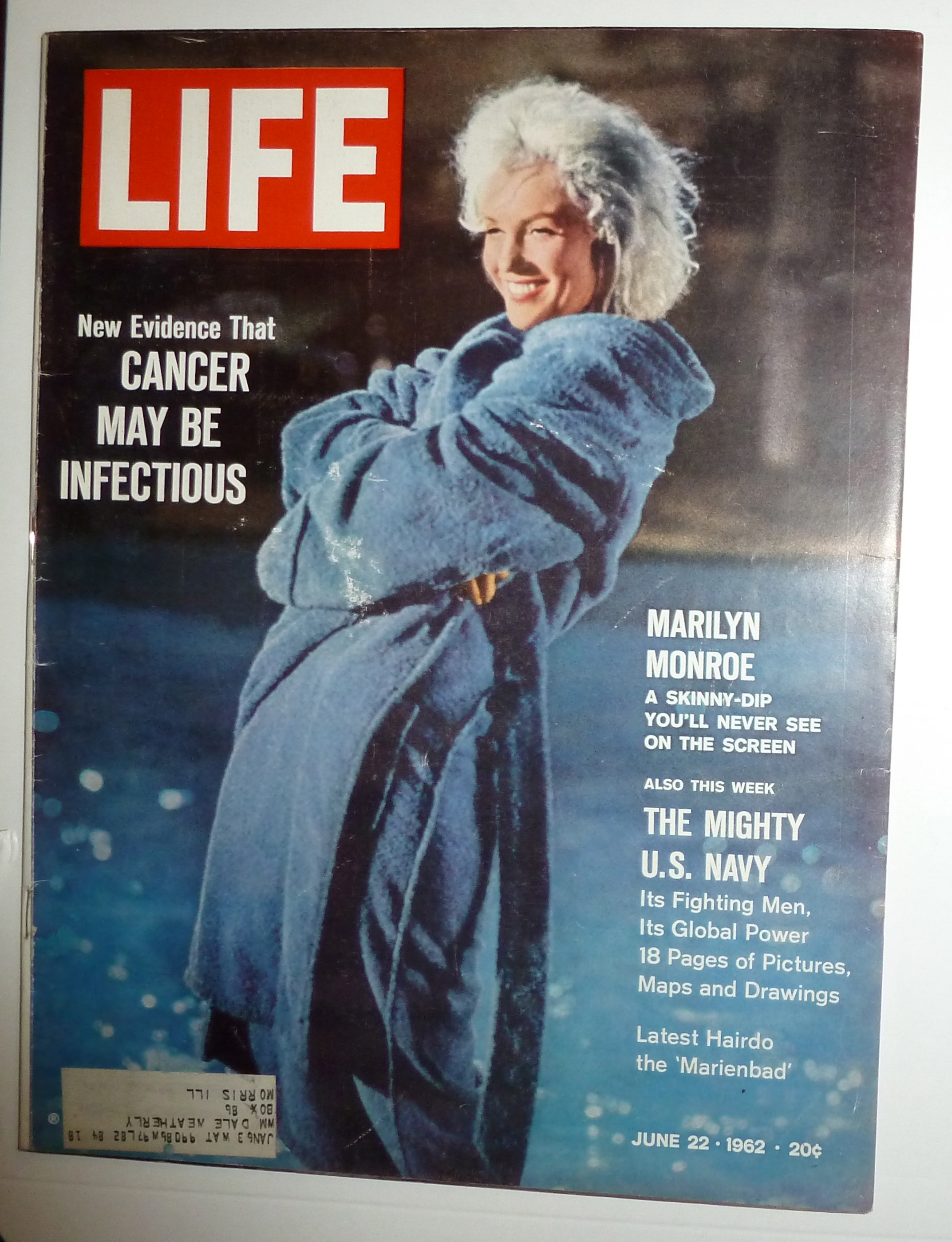 Life Magazine-June 22, 1962-Marilyn Monroe