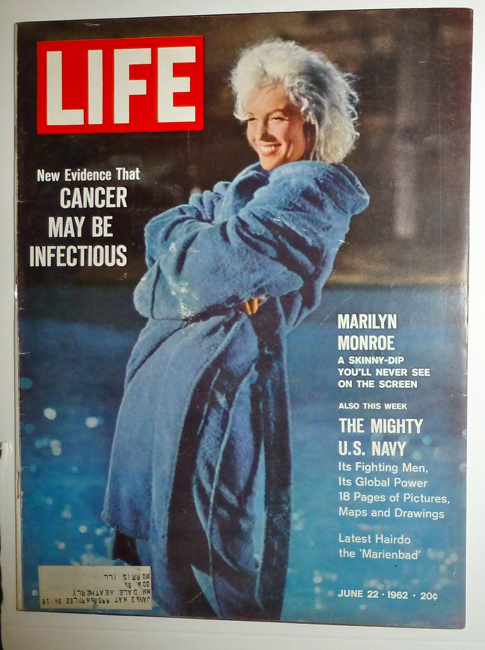 Life Magazine-June 22, 1962-Marilyn Monroe