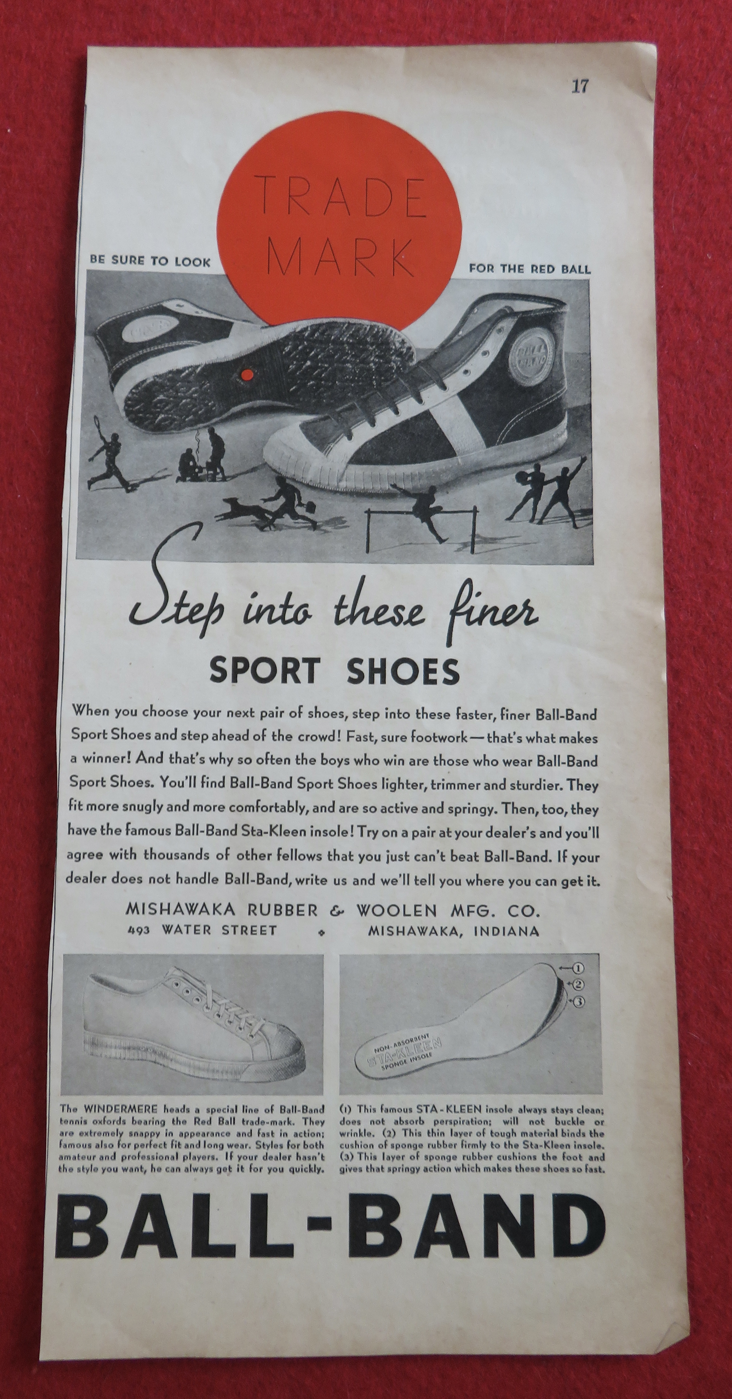 1936 Ball Band with Sport Shoes