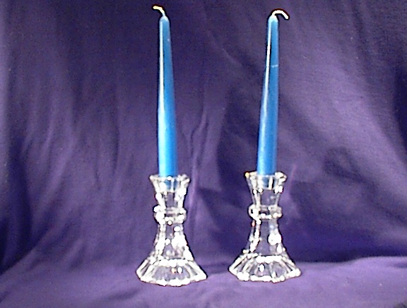 Crystal Candle Holders By Towle.