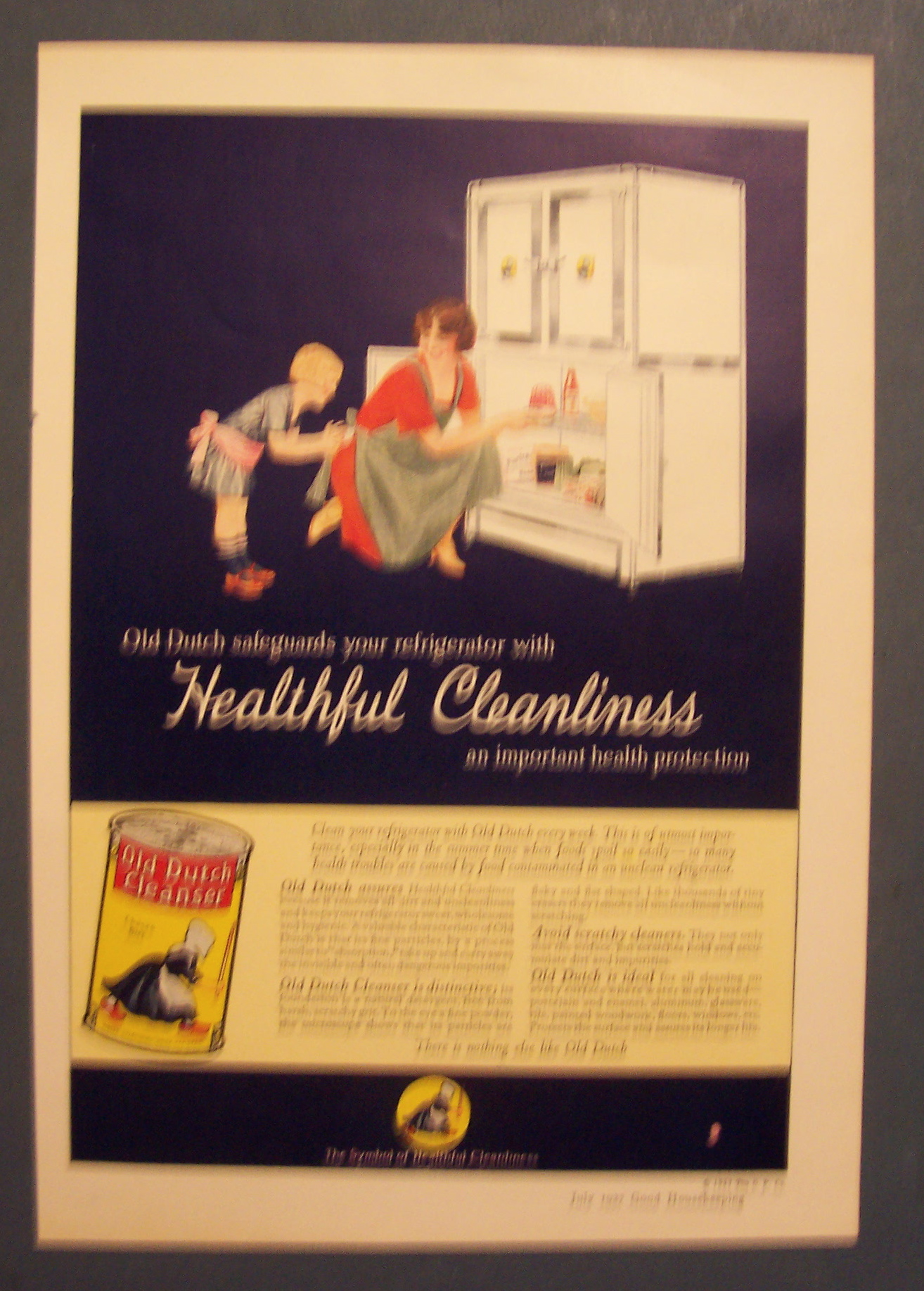 1927  Old Dutch Cleanser