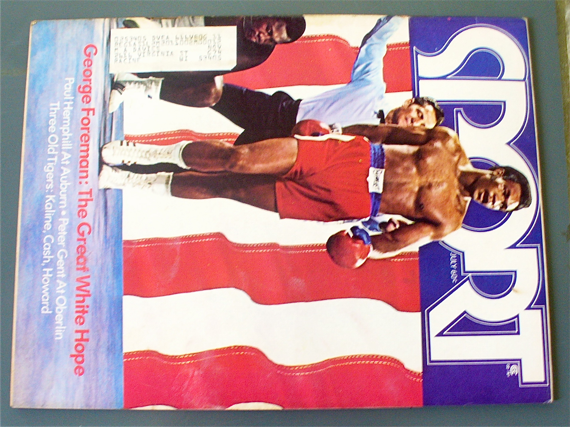 Sports Magazine July 1973 George Foreman