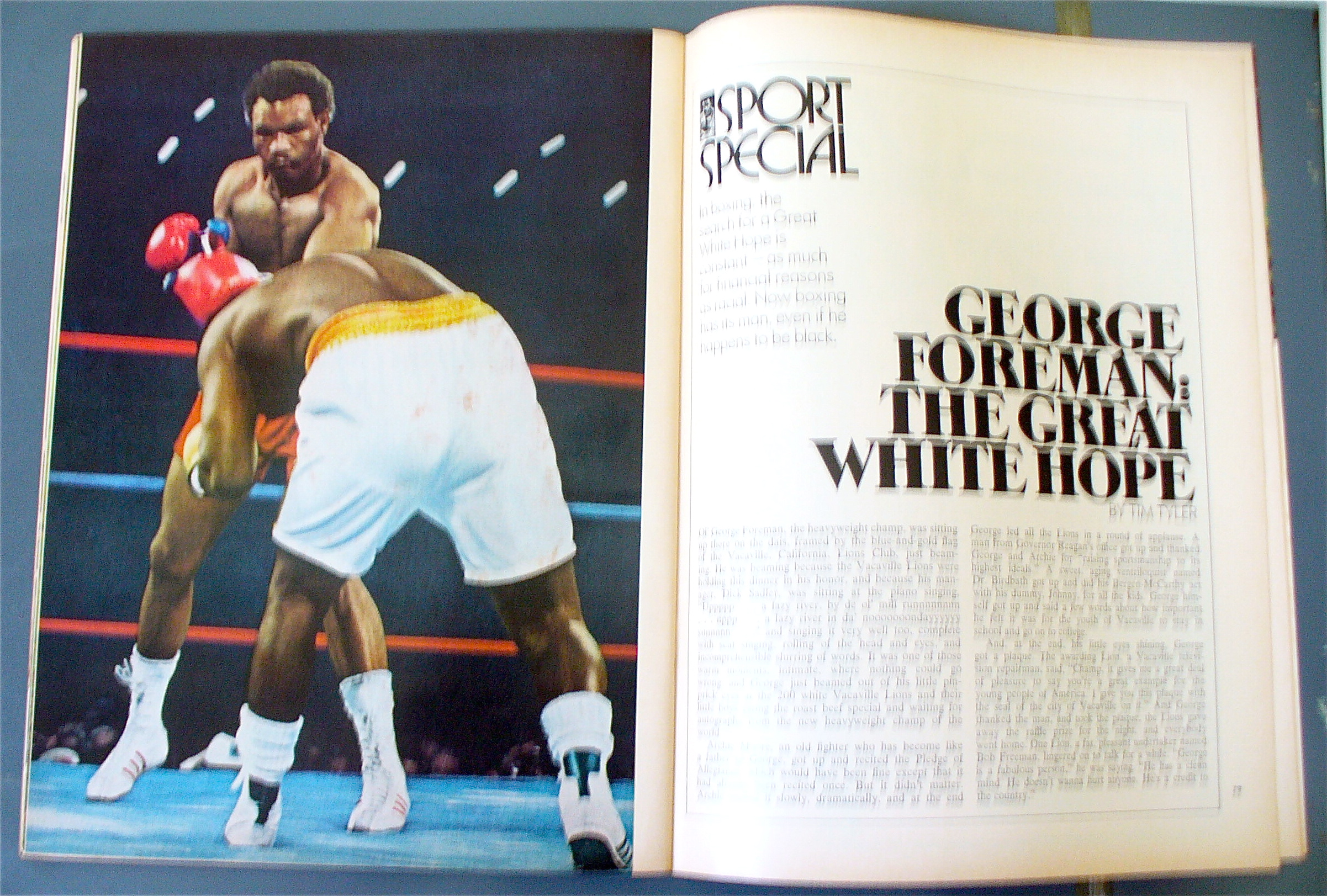 Sports Magazine July 1973 George Foreman