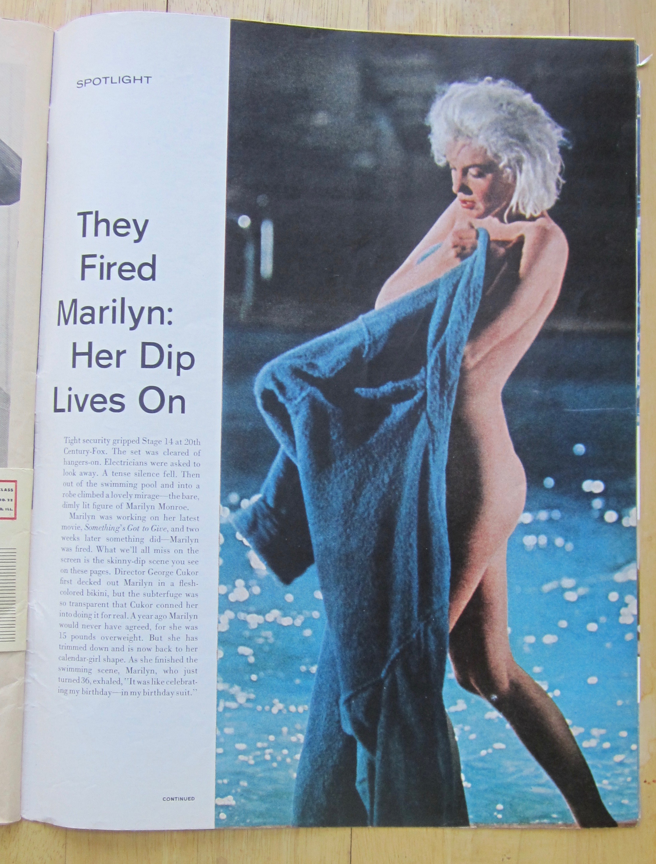 Life Magazine-June 22, 1962-Marilyn Monroe