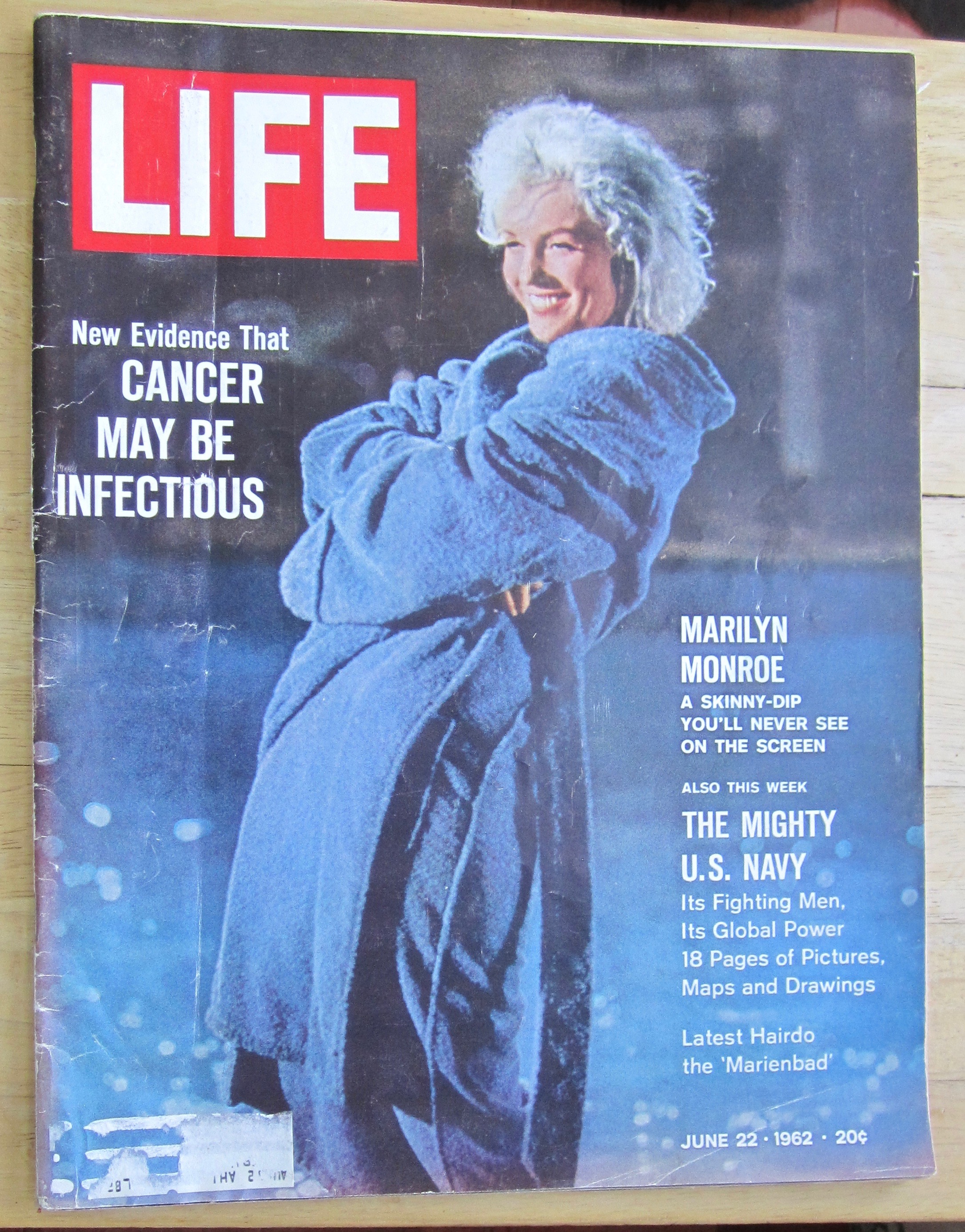 Life Magazine-June 22, 1962-Marilyn Monroe