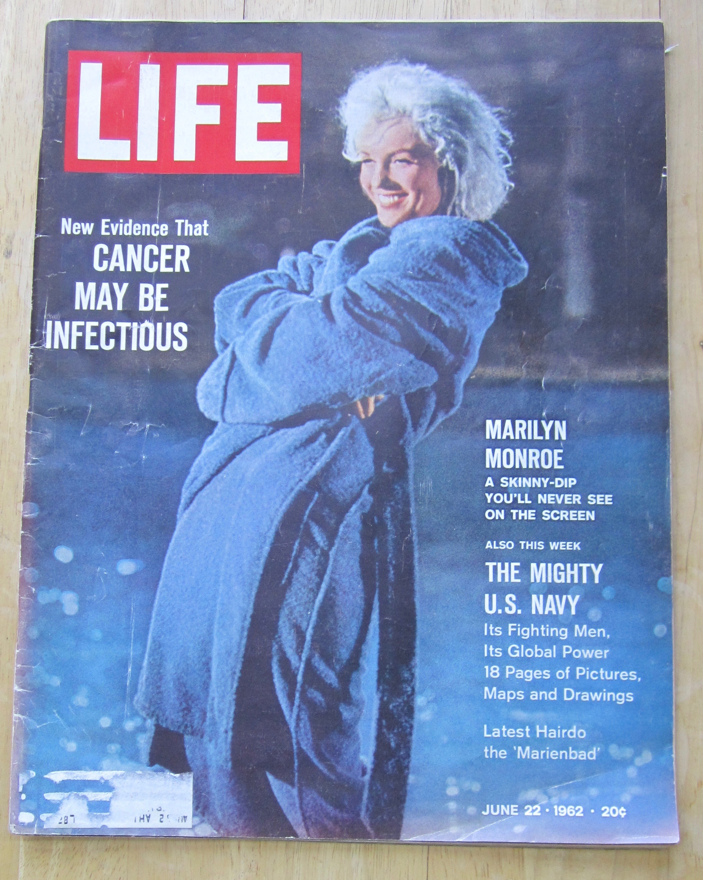 Life Magazine-June 22, 1962-Marilyn Monroe