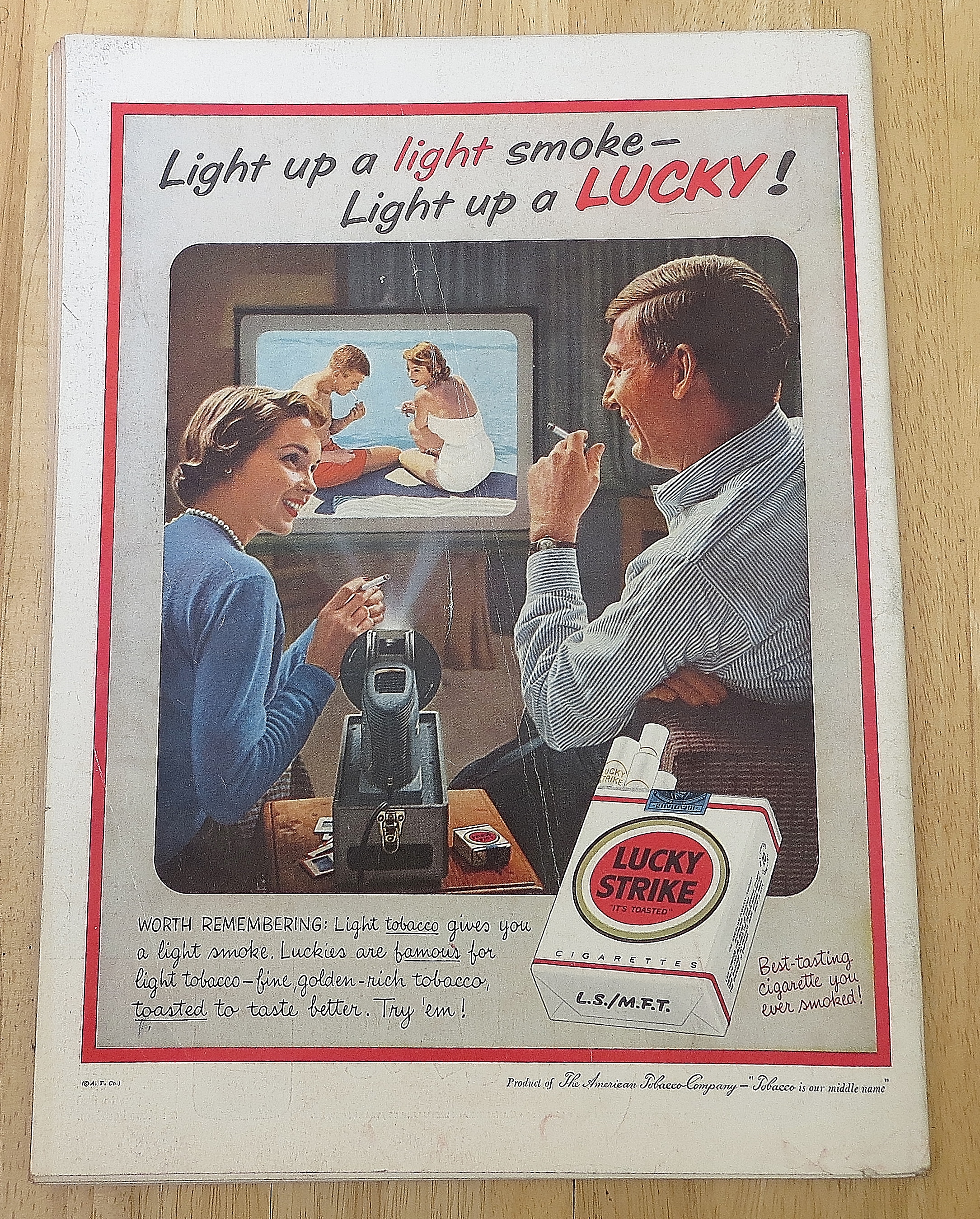 Life Magazine April 7, 1958 Sugar Ray