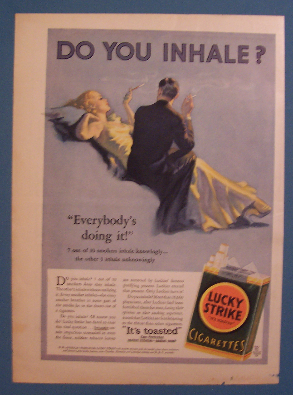 1932  Lucky Strike Cigarettes