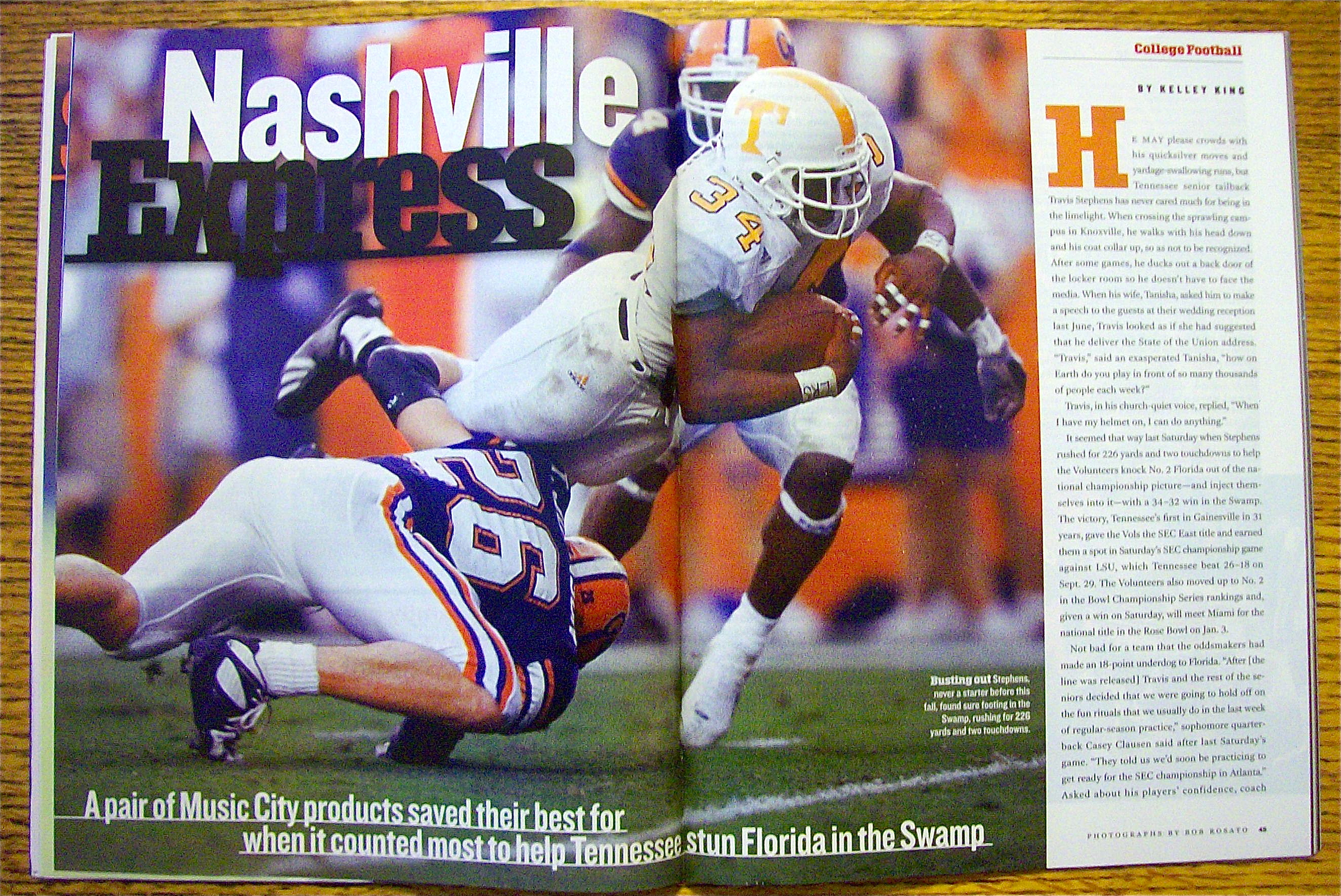 Sports Illustrated Magazine December 10, 2001 Kordell S