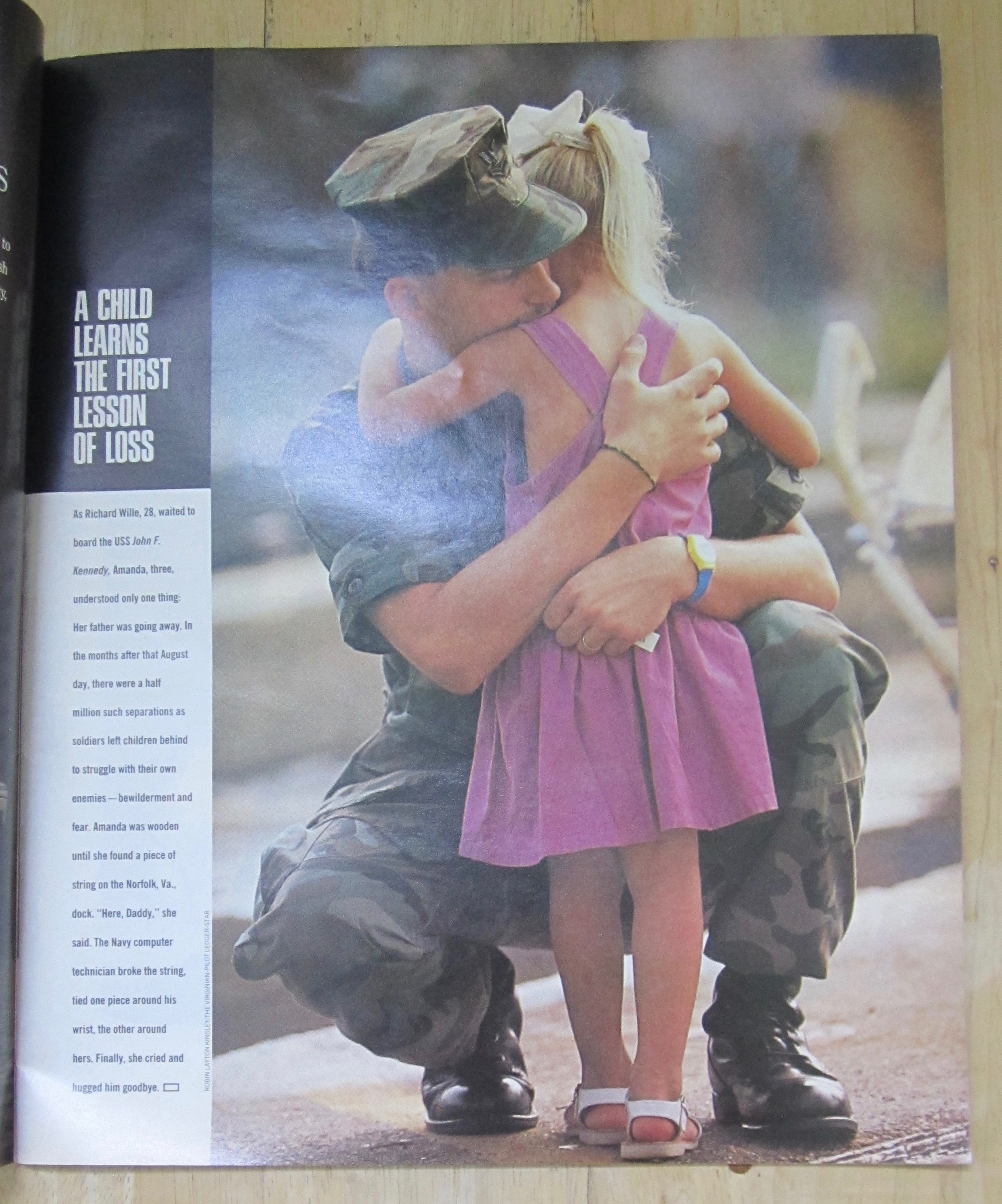 Life Magazine-March 1991-In Time Of War
