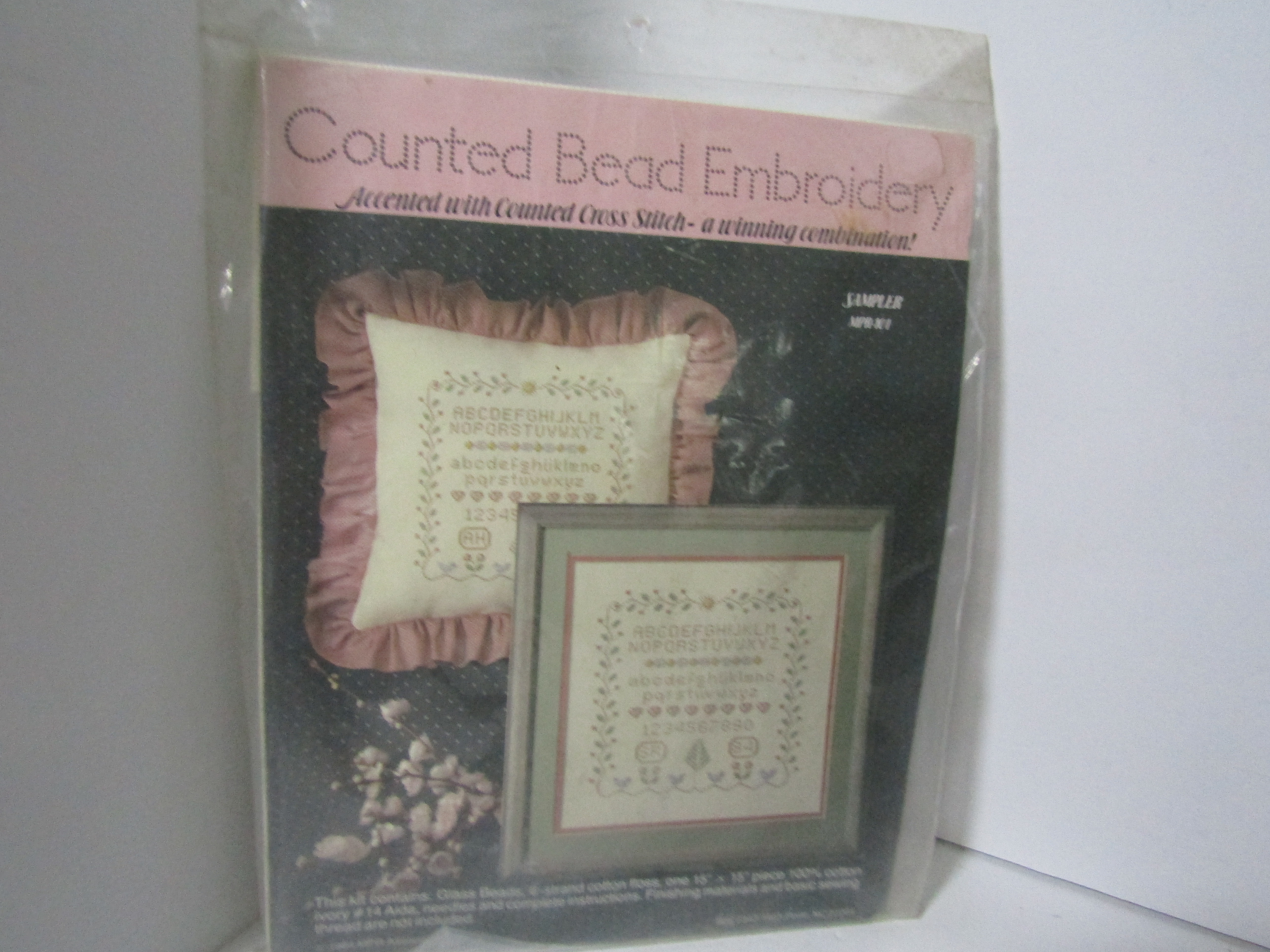 MPR Associates Counted Bead Sampler Embroidery Kit