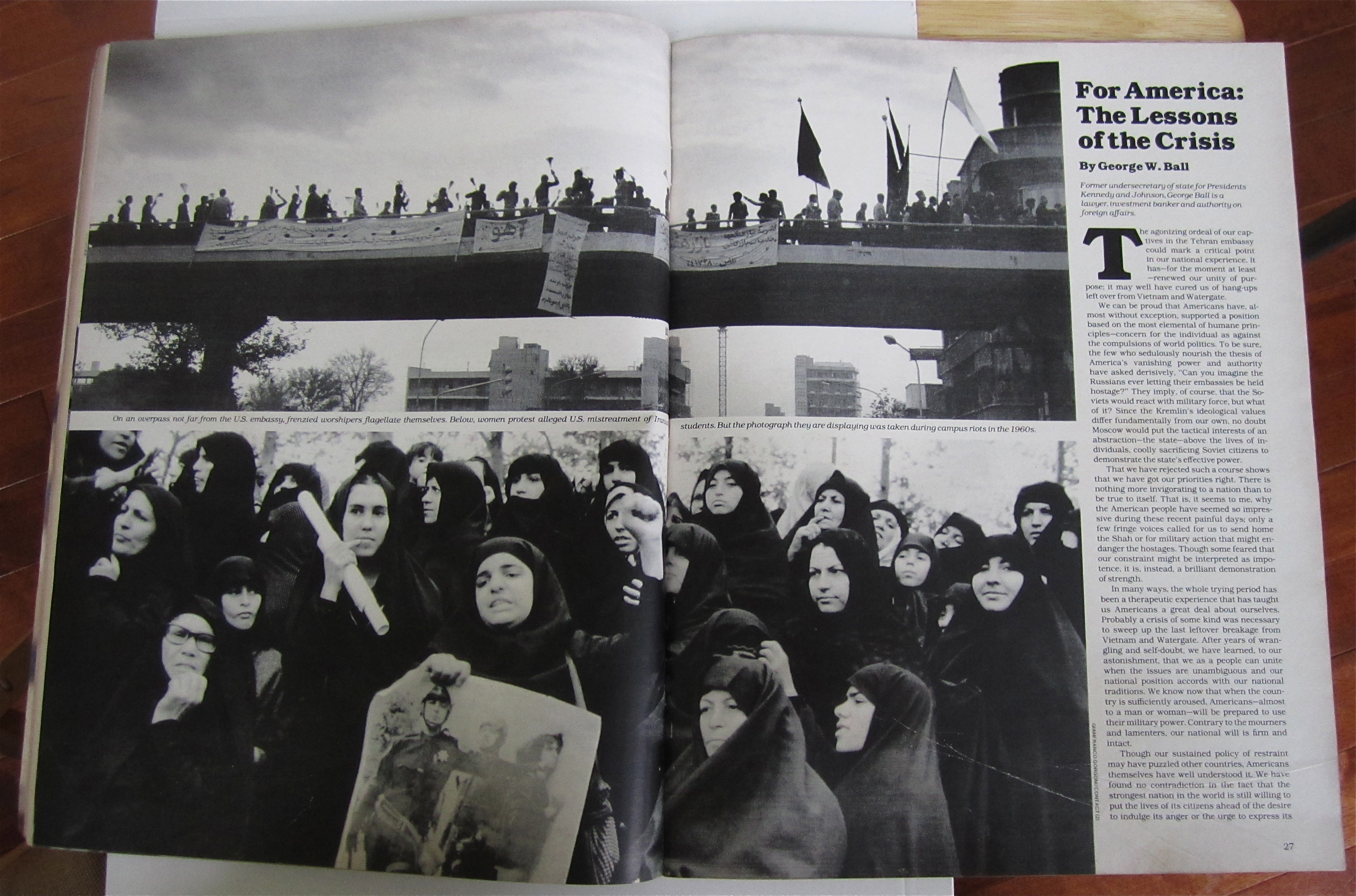 Life  Magazine January 1980 Khomeini's Fierce Outcry