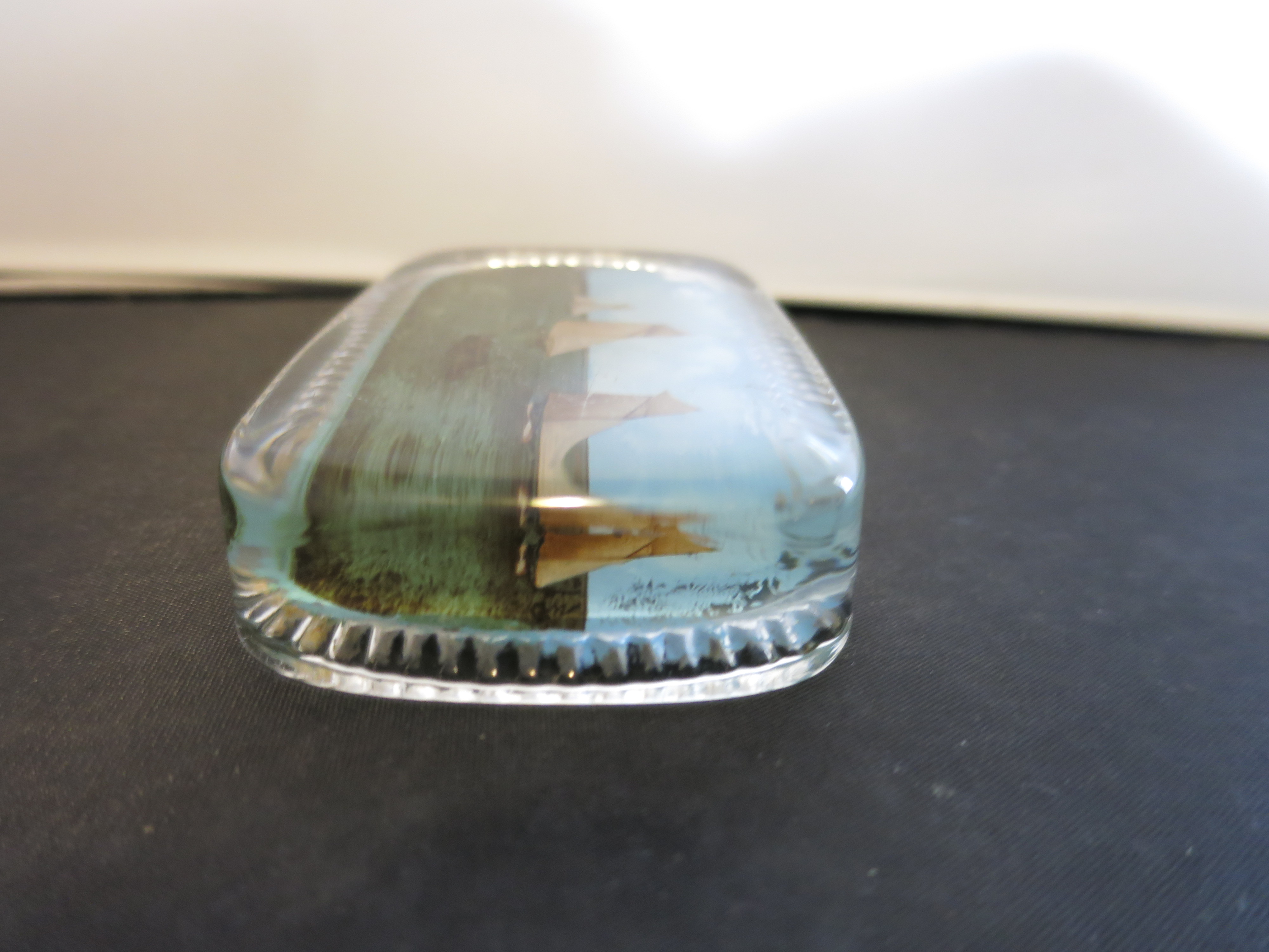 Coney Island Souvenir Paperweight Sailboats New York