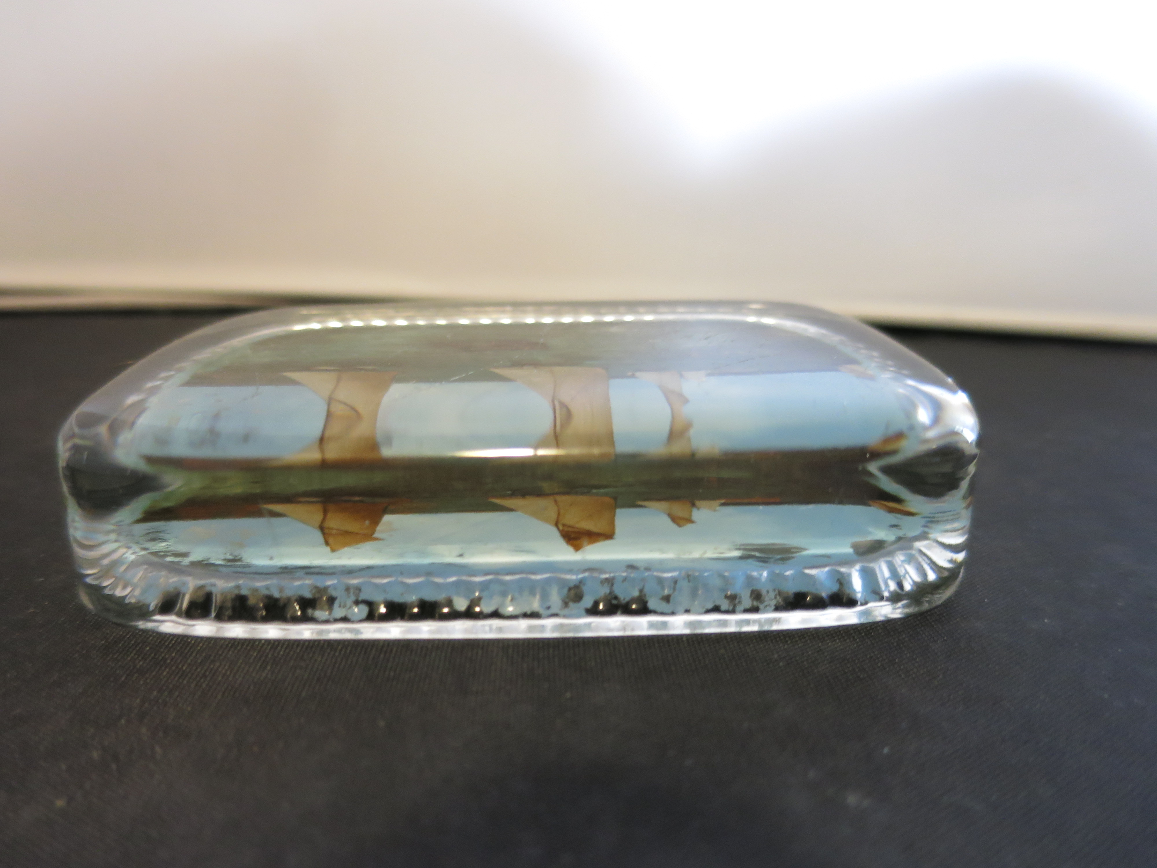 Coney Island Souvenir Paperweight Sailboats New York