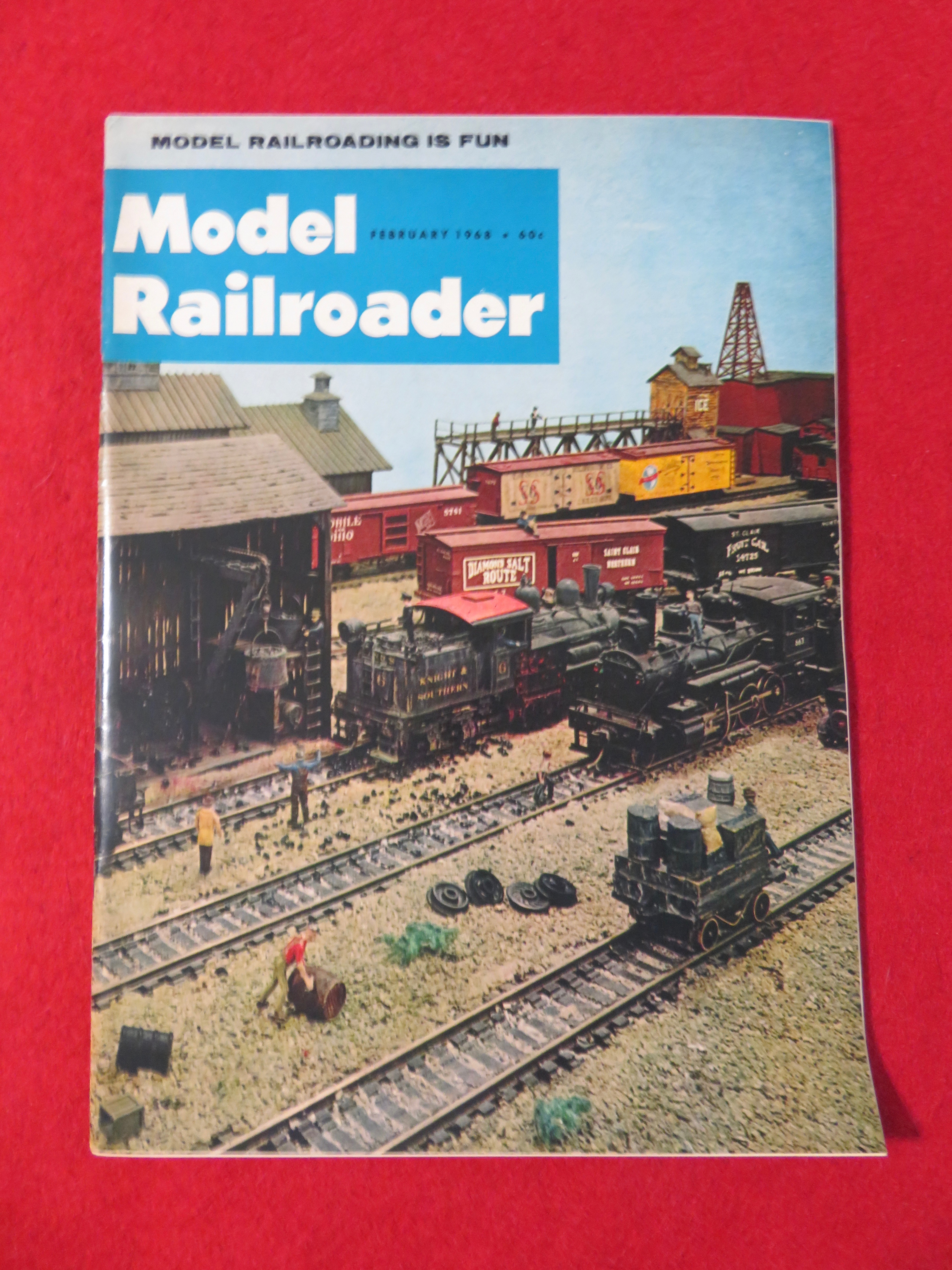 Model Railroader Magazine February 1968