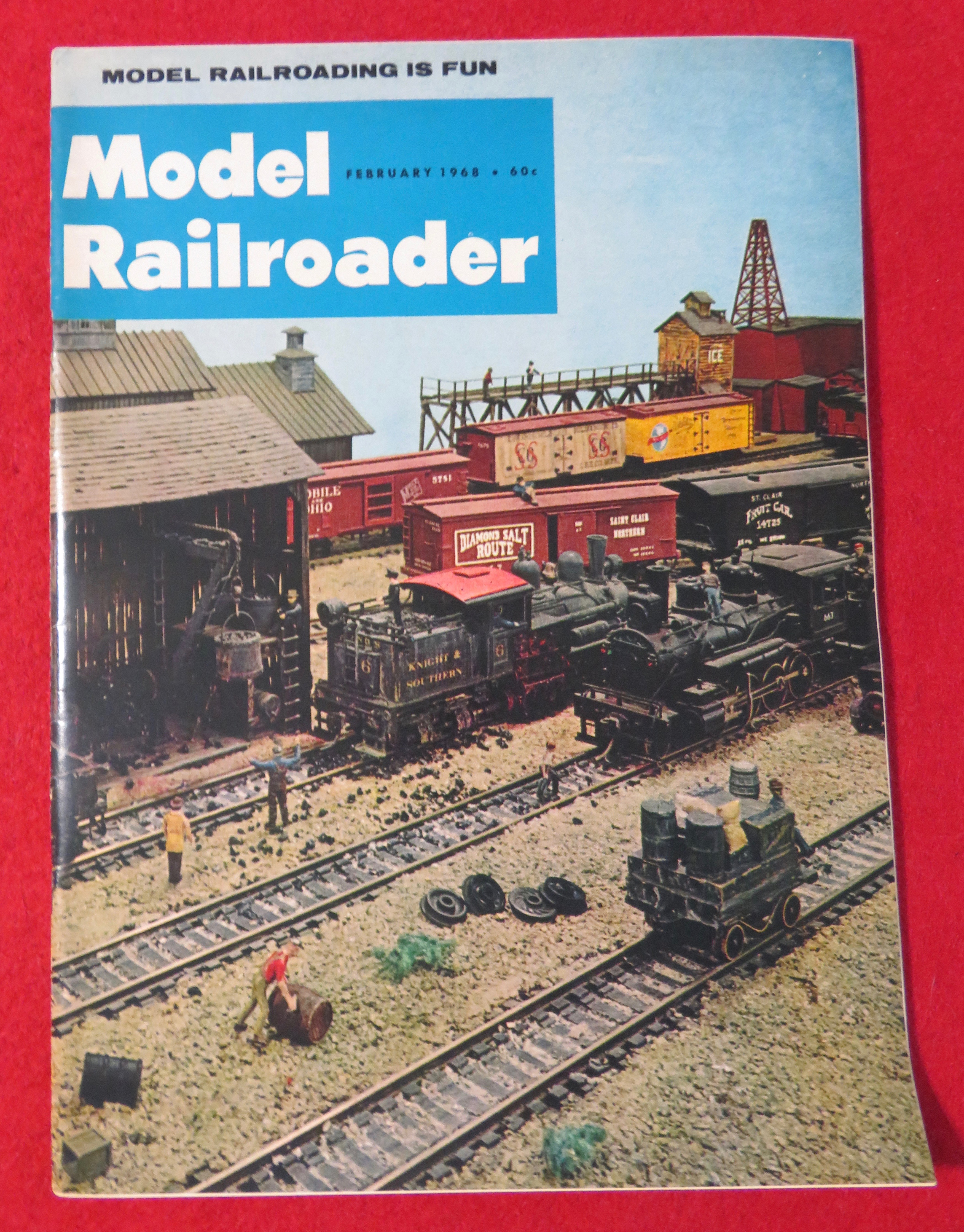 Model Railroader Magazine February 1968