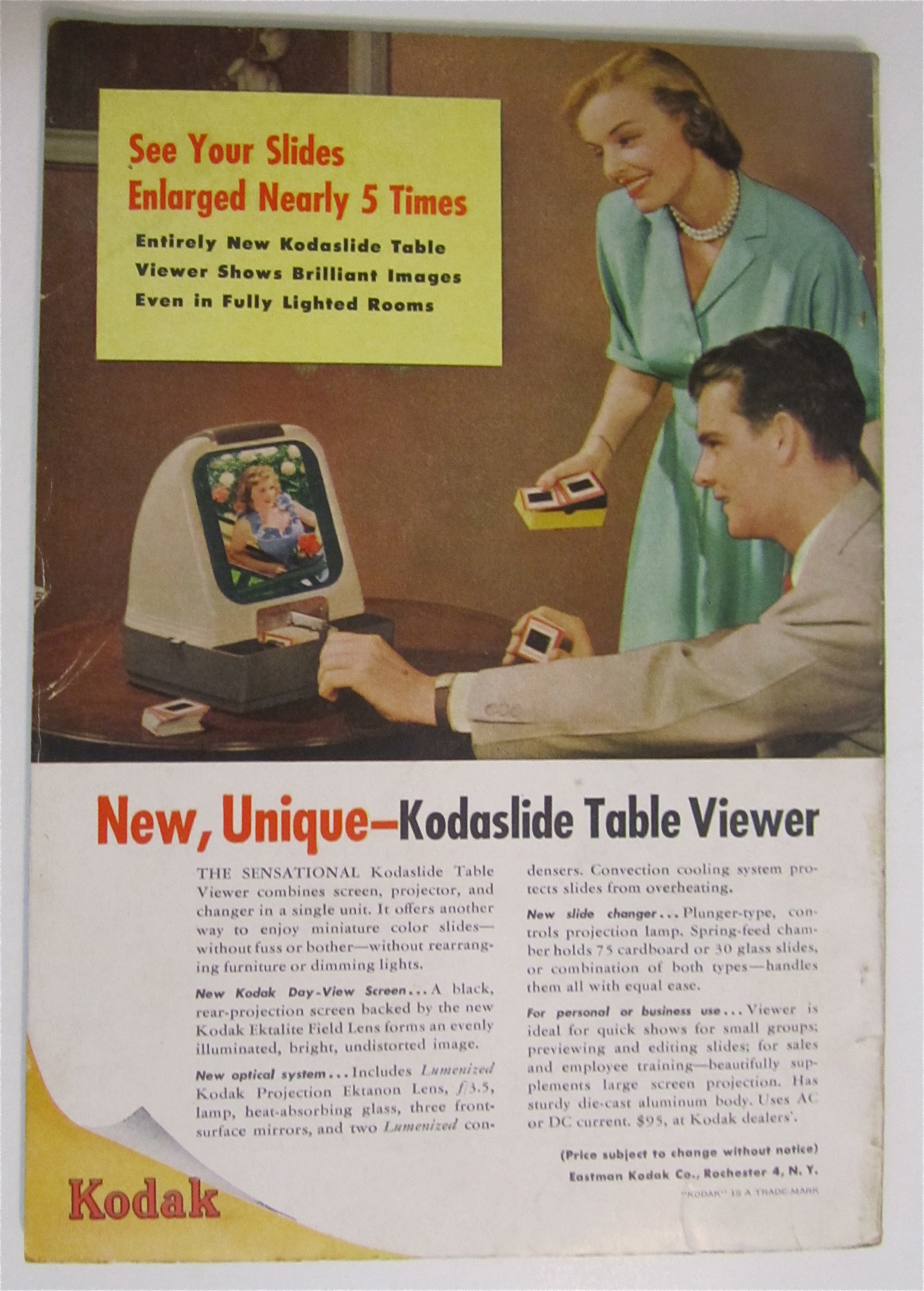 Camera Magazine February 1949 Mount & Display Photos