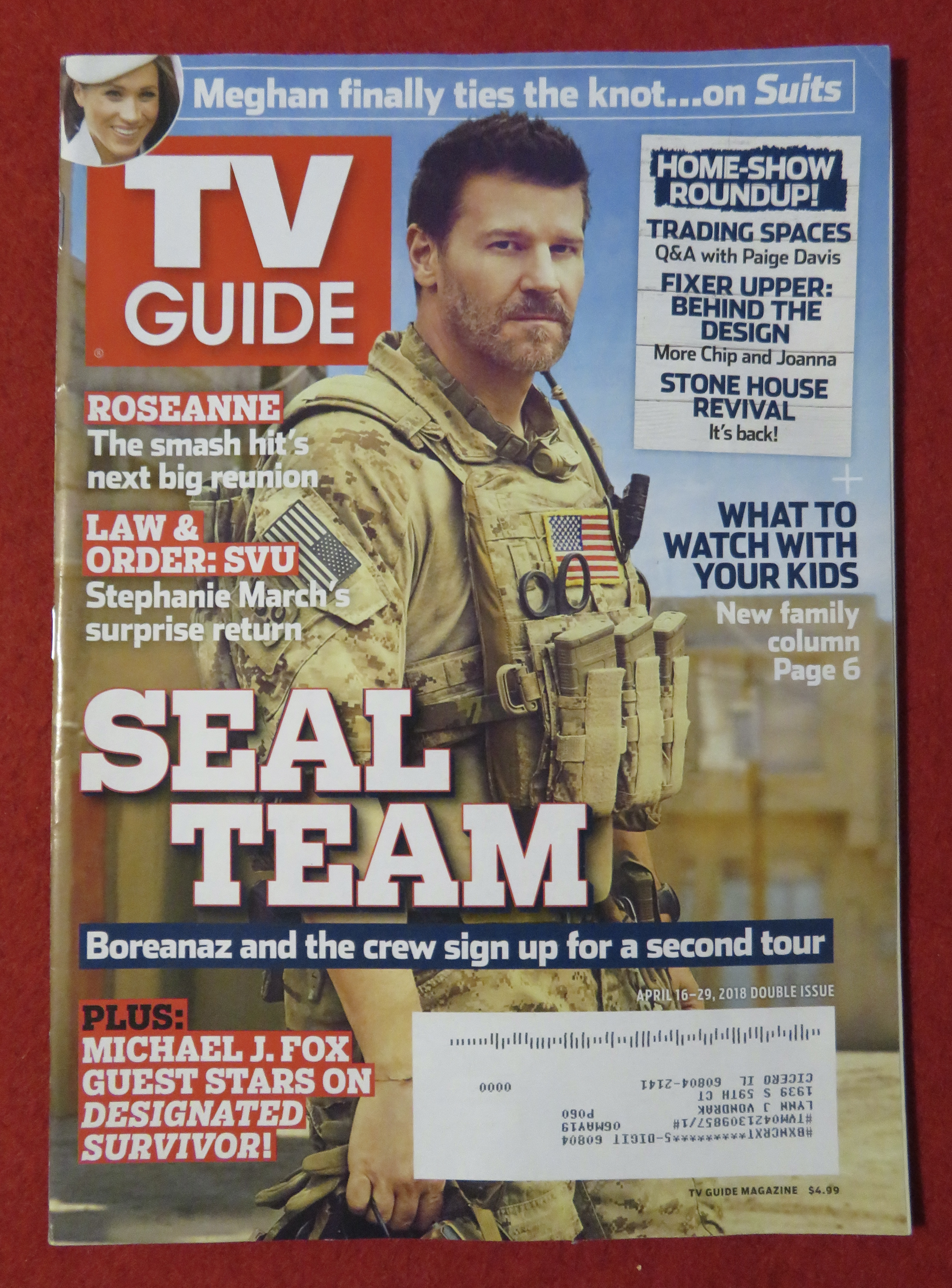 TV Guide April 16-29, 2018 Seal Team