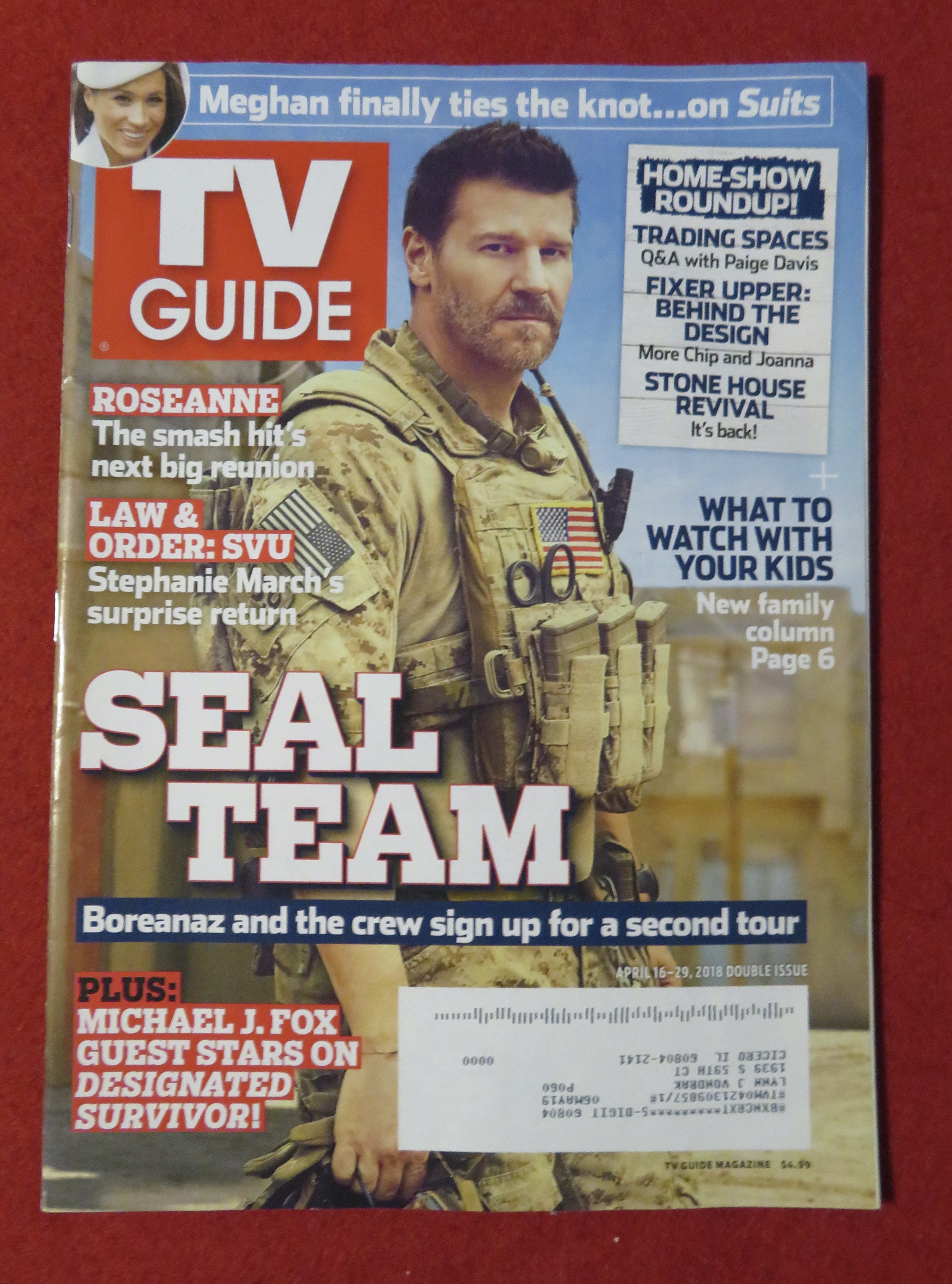 TV Guide April 16-29, 2018 Seal Team