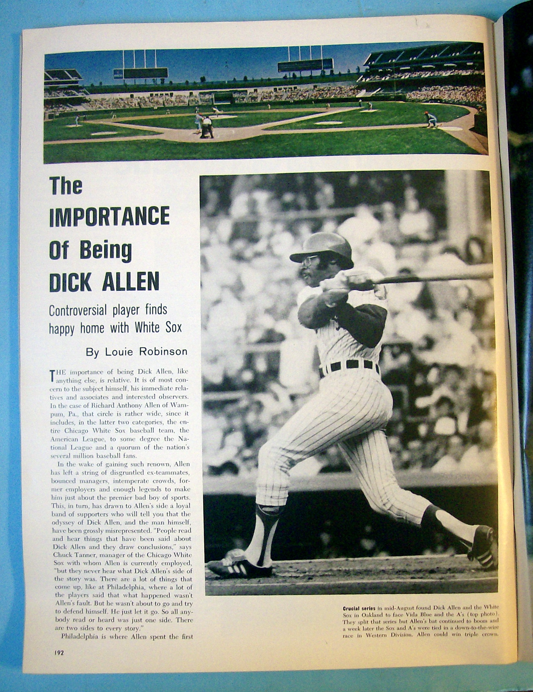 Ebony Magazine-October 1972-Baseball's Vida Blue