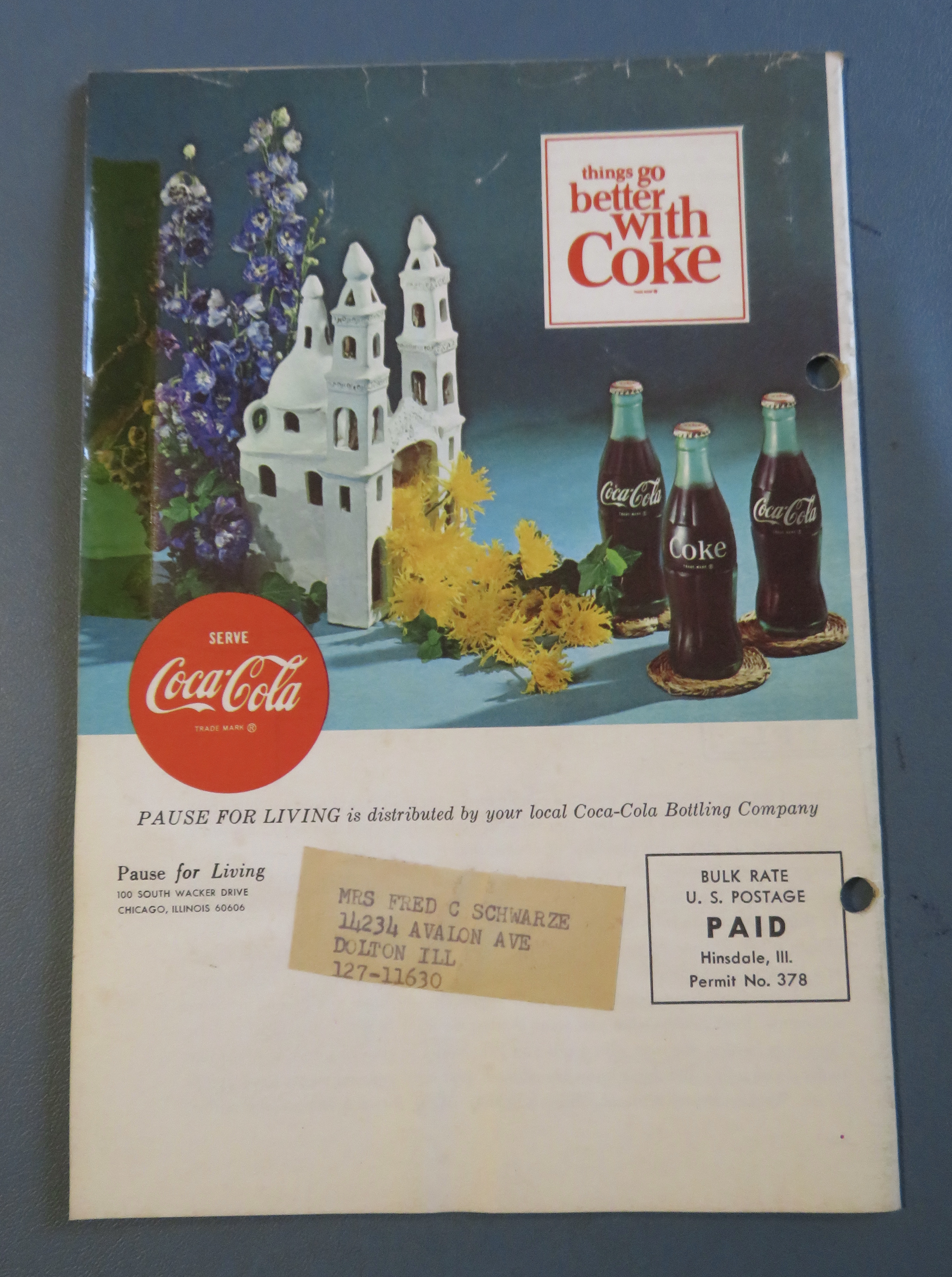 Pause For Living Magazine (Coke) Spring 1965