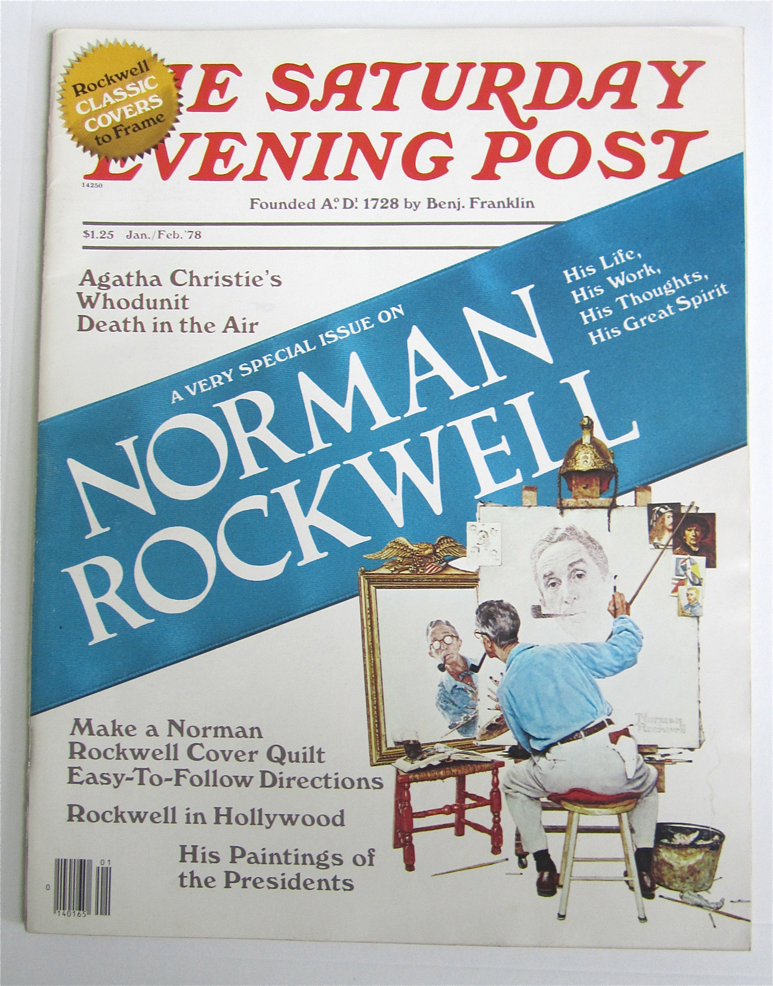 Saturday Evening Post January-February 1978 N. Rockwell