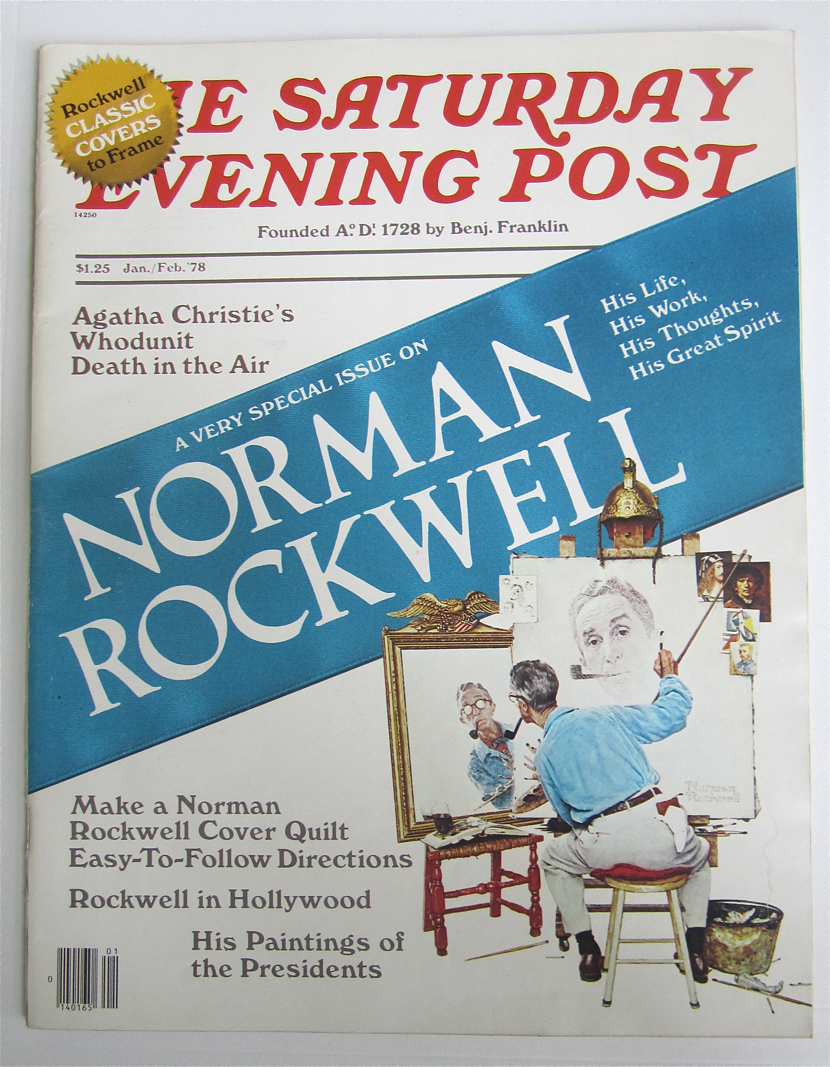 Saturday Evening Post January-February 1978 N. Rockwell