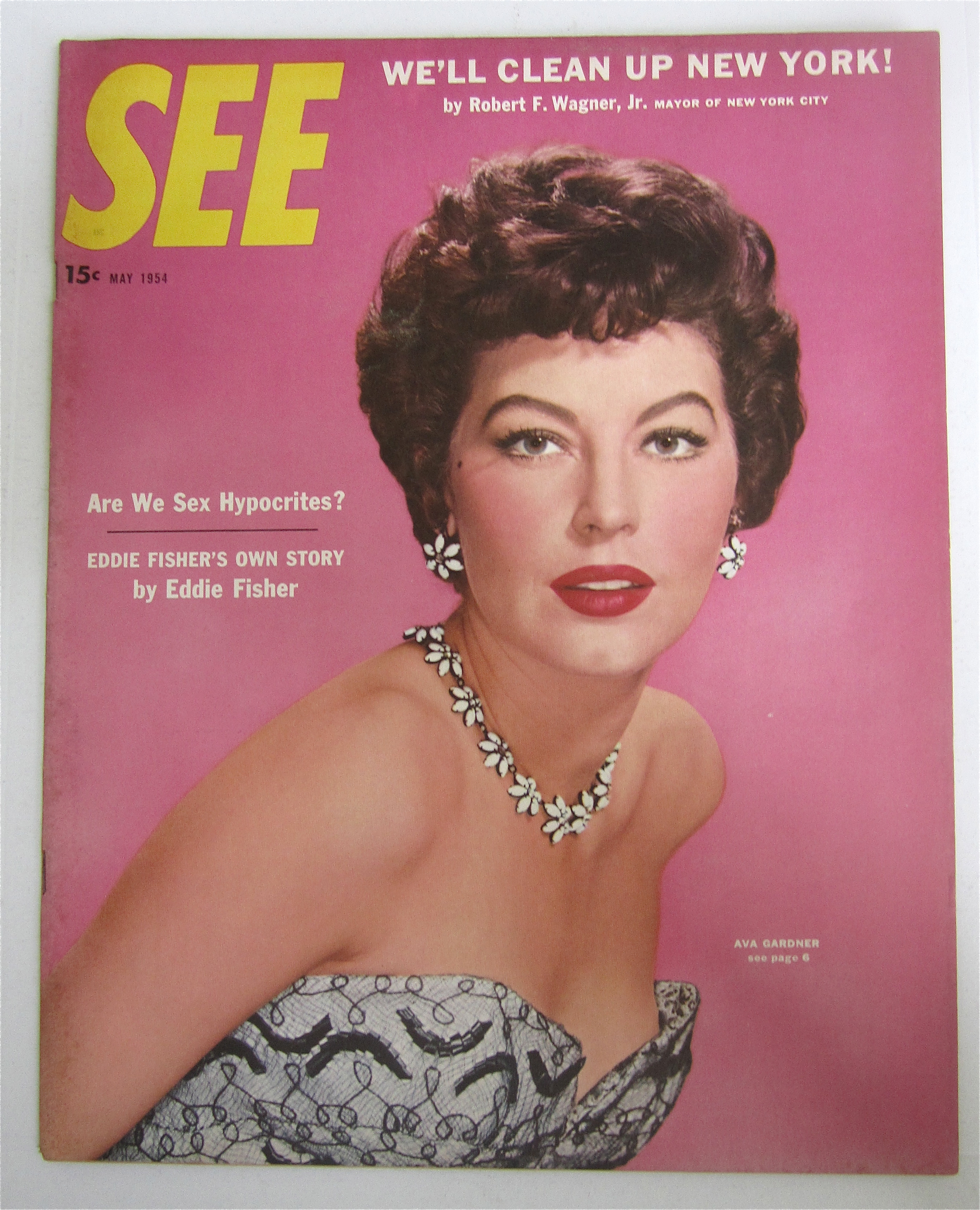 See Magazine May 1954 Ava Gardner