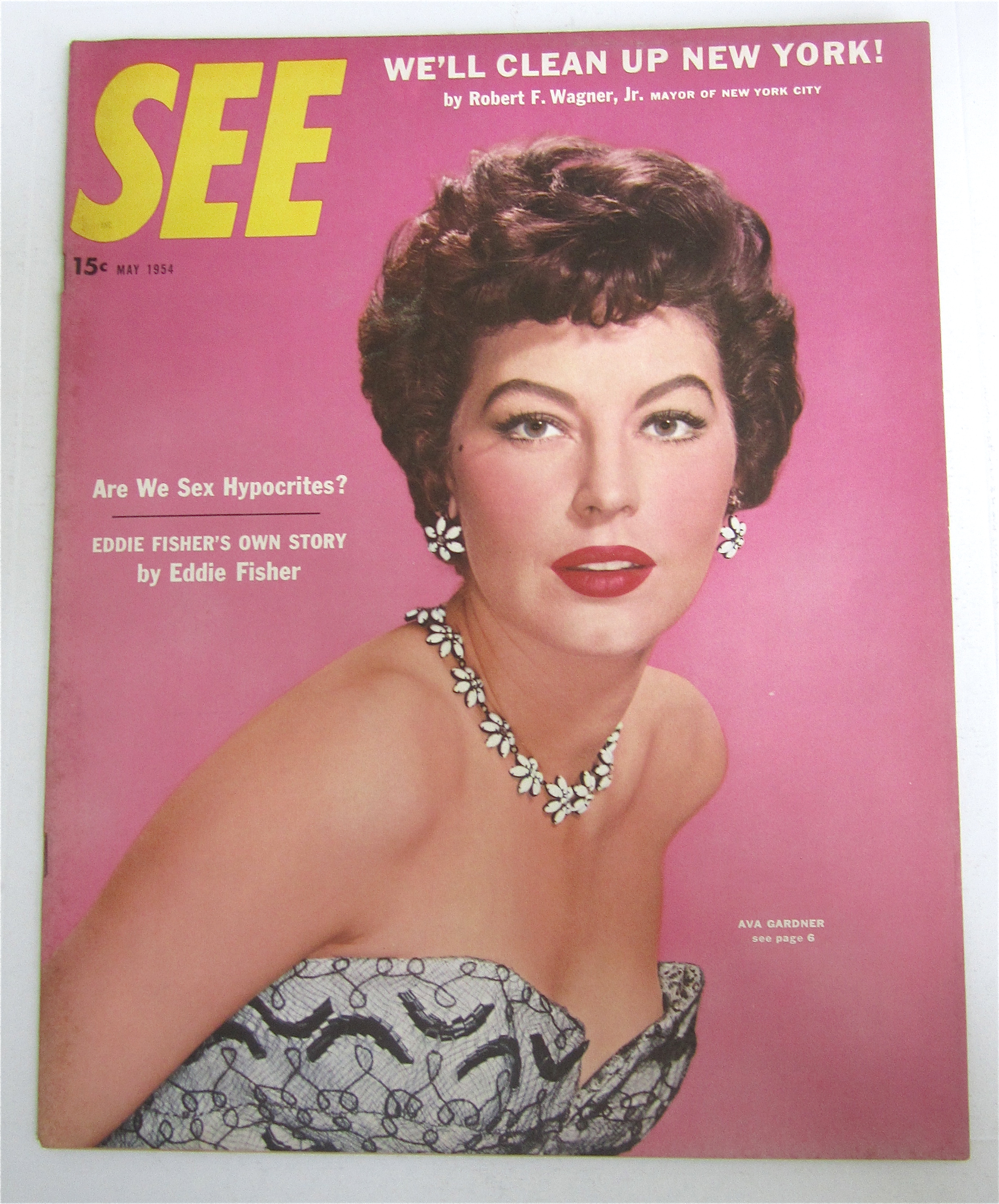 See Magazine May 1954 Ava Gardner