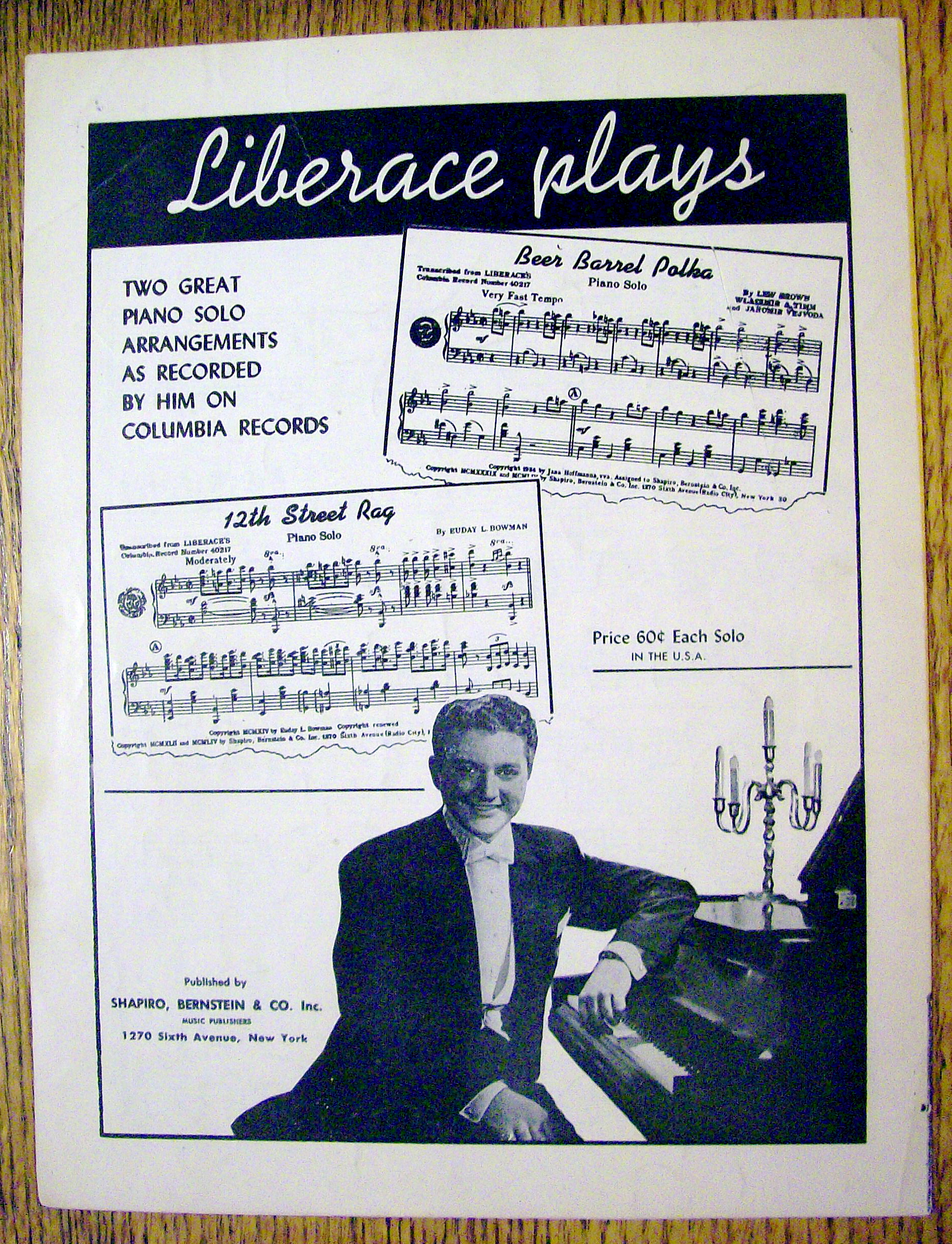 1945 Carle Boogie Piano Solo By Frankie Carle