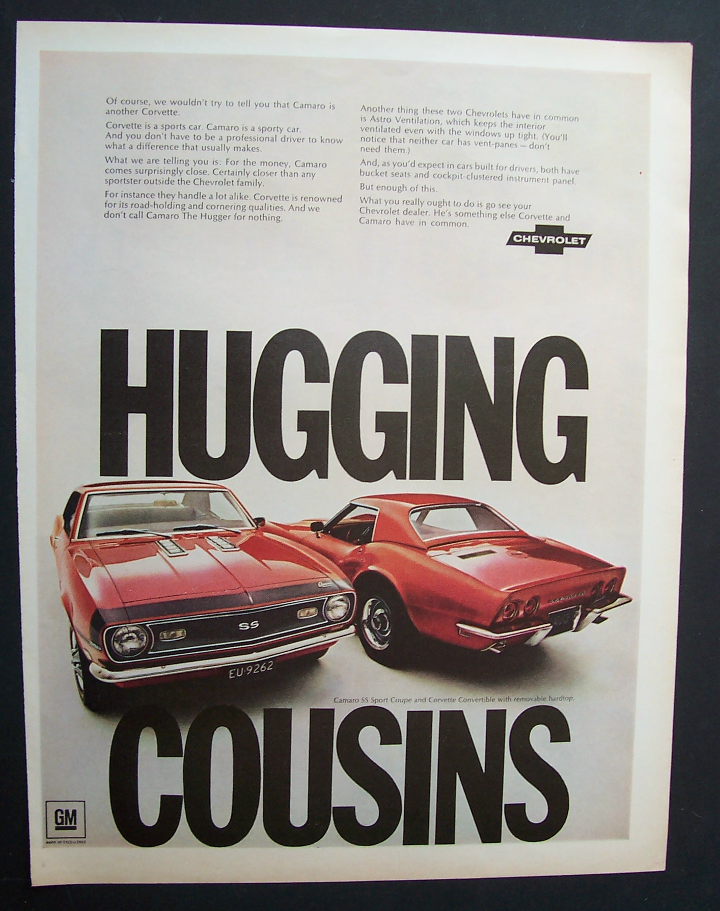 1967 Chevrolet Camaro & Corvette