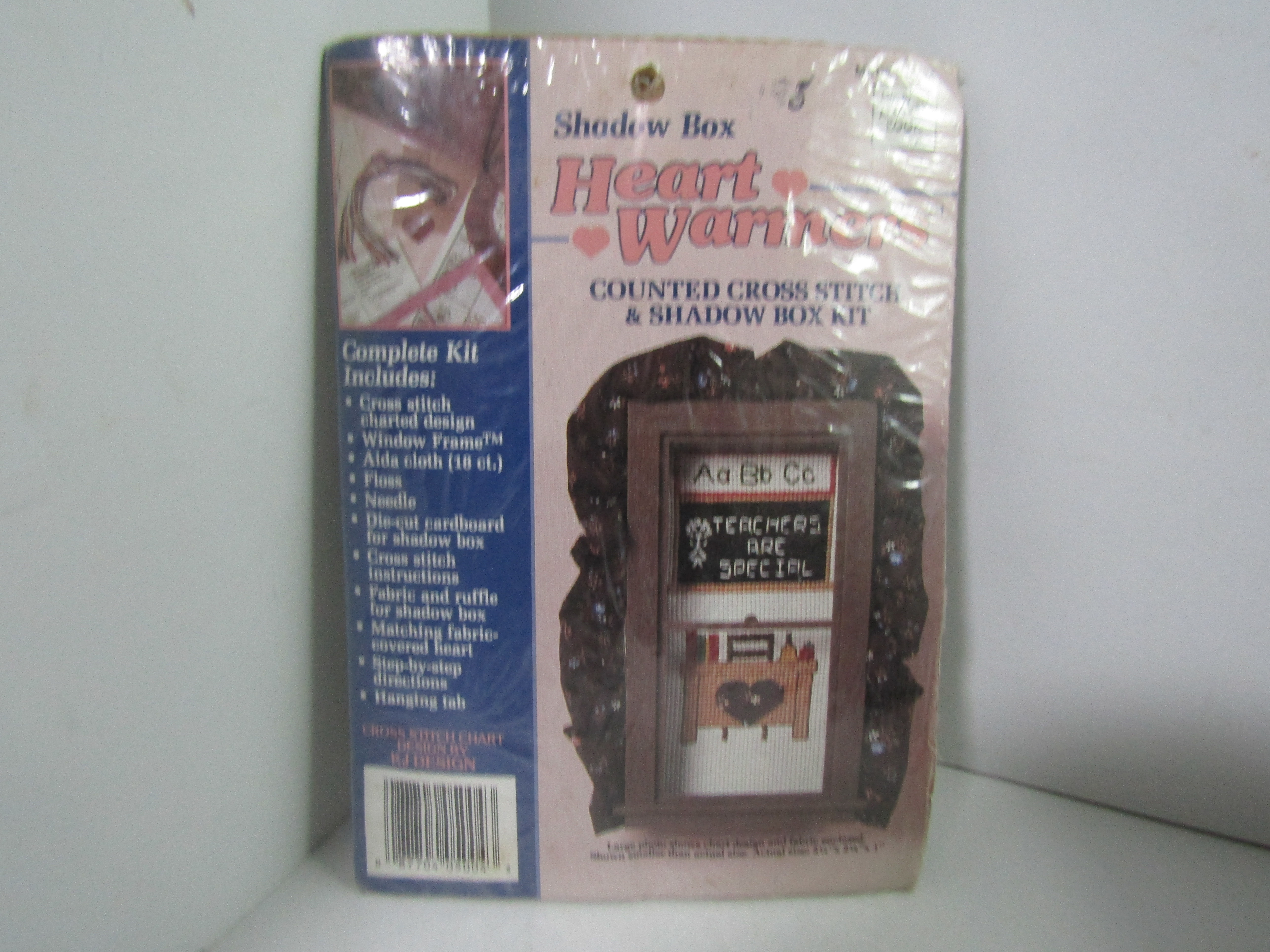 Shadow Box Heart Warmers CrossStitch Shadow Box