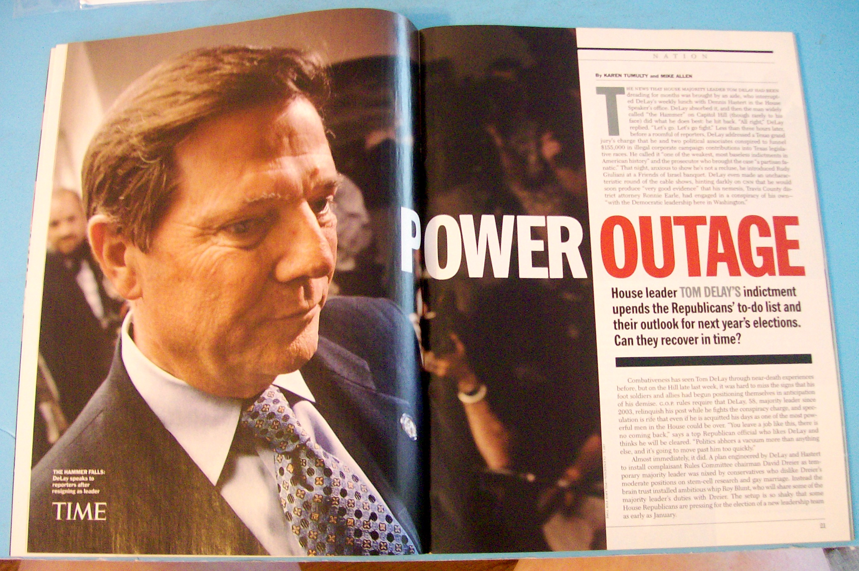 Time Magazine October 10, 2005 Battle Over Gay Teens
