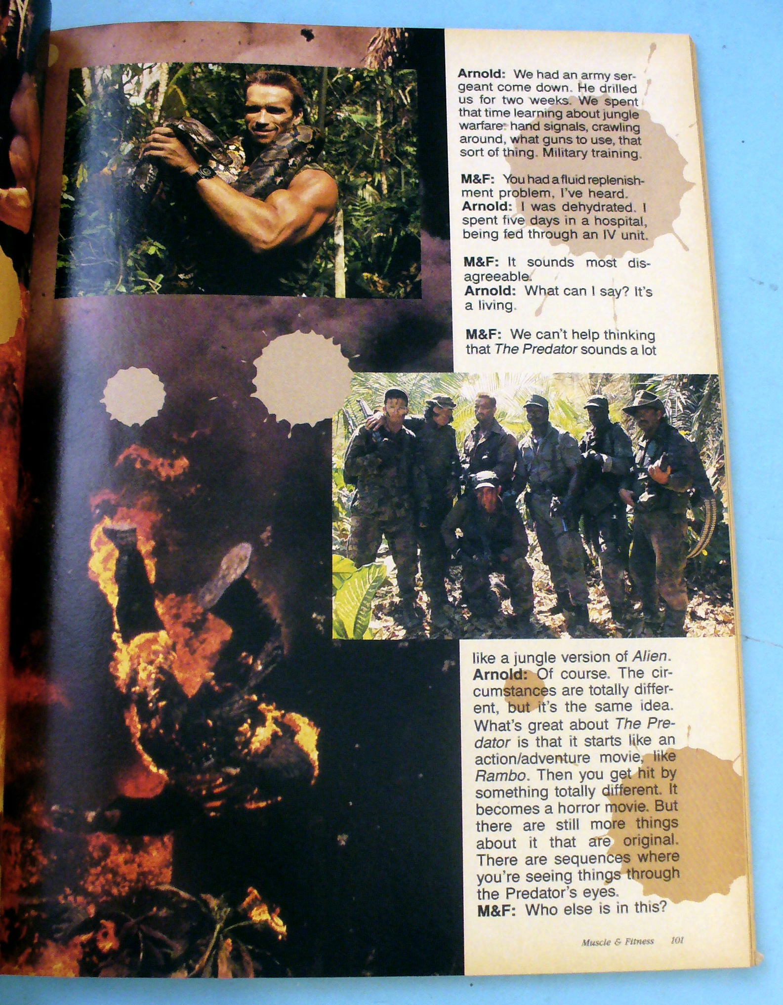 Weider Muscle & Fitness July 1987 Schwarzeneggger