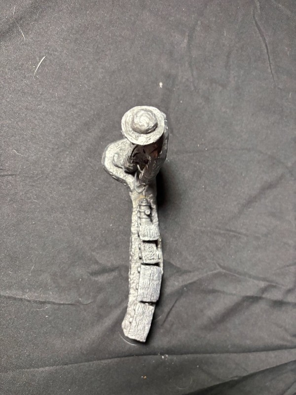 Michael Ricker Pewter Figurine Clown Boy Pulling Toy Train (Signed and Numbered)