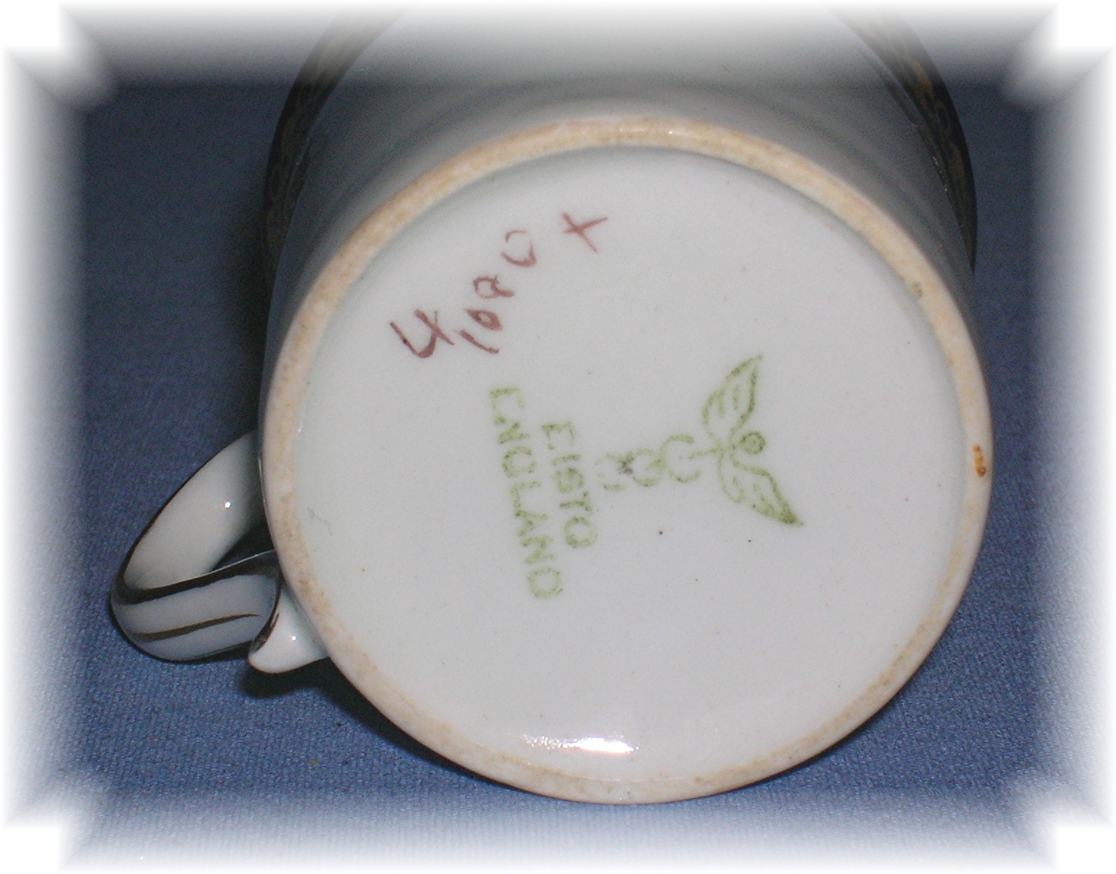 Delicate Demitasse Porcelain Cup English.....