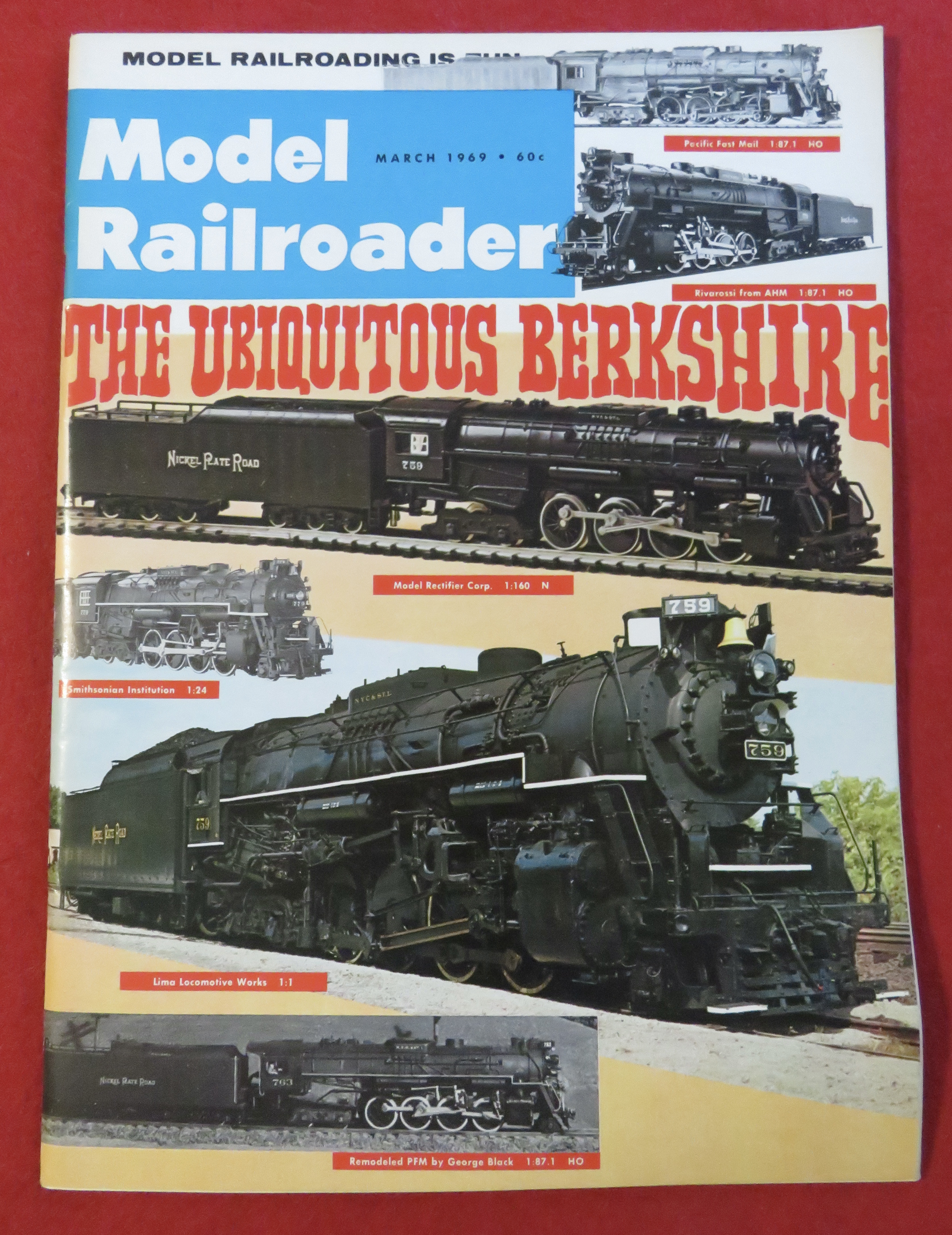 Model Railroader Magazine March 1969