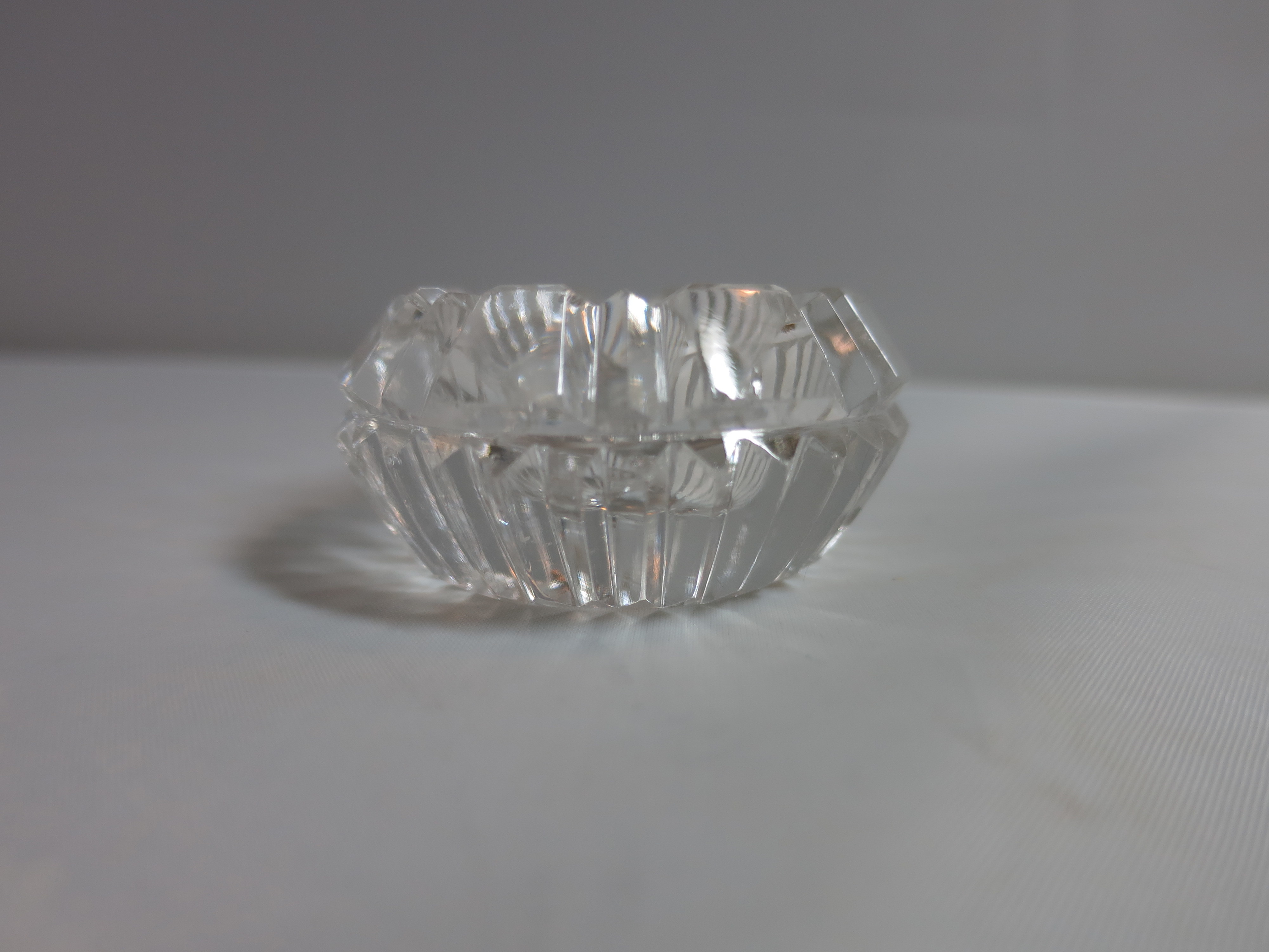 Cut Crystal Salt Cellar