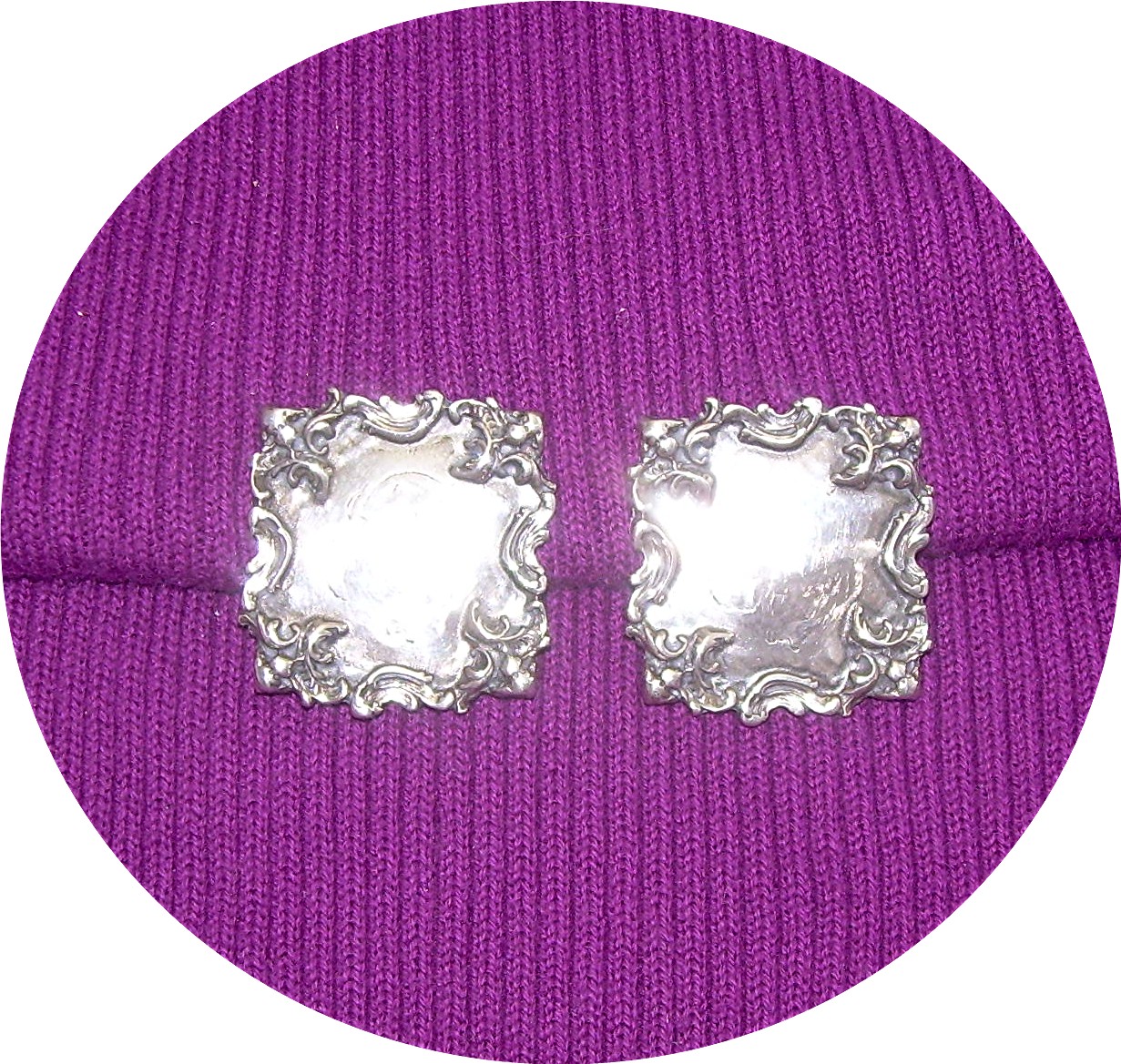 FOREE Sterling Silver  Clip Earrings