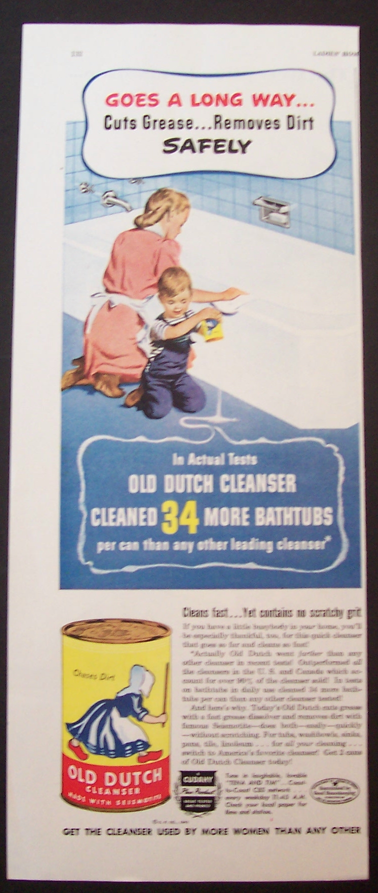 1945  Old  Dutch  Cleanser