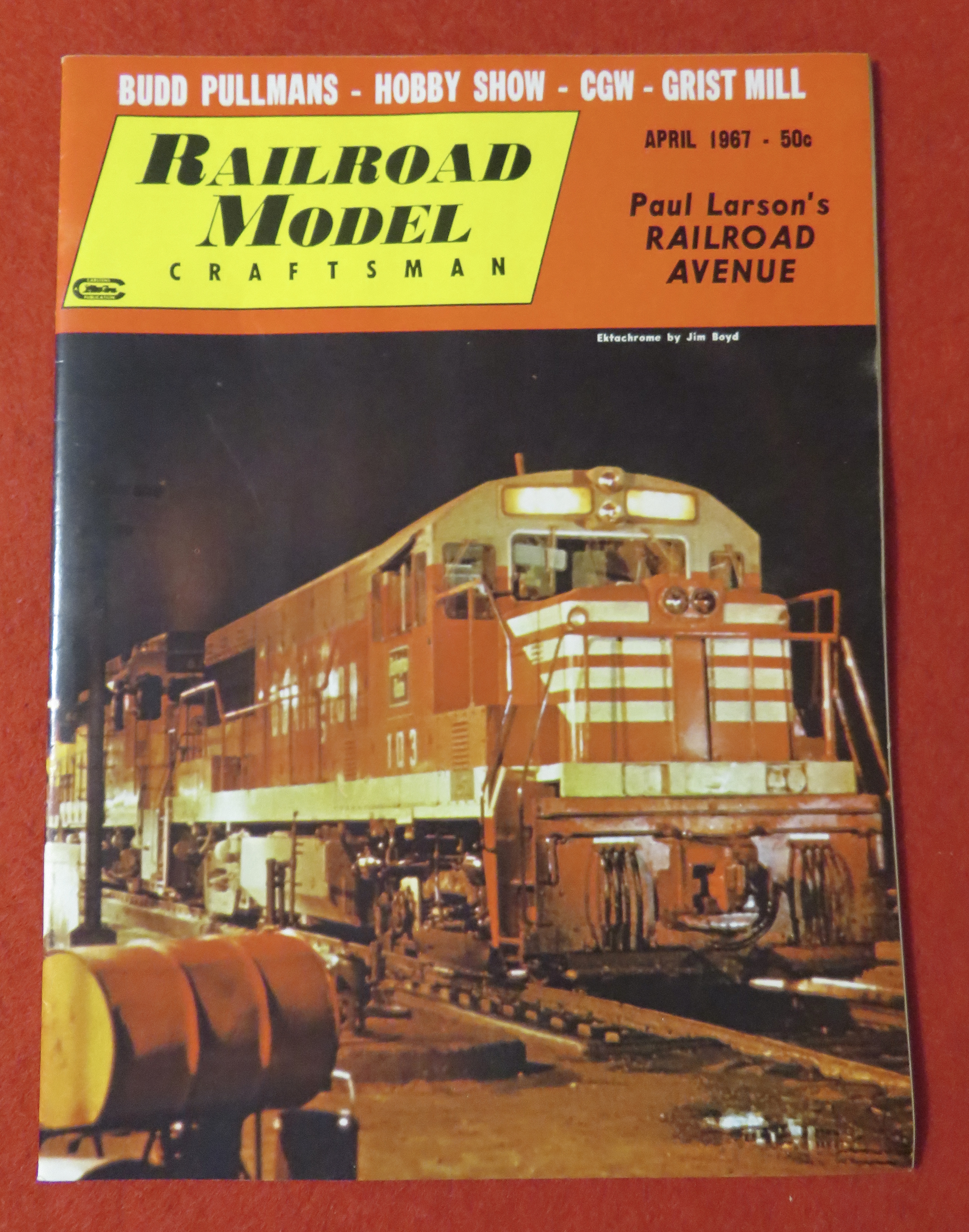 Railroad Model Craftsman Magazine April 1967